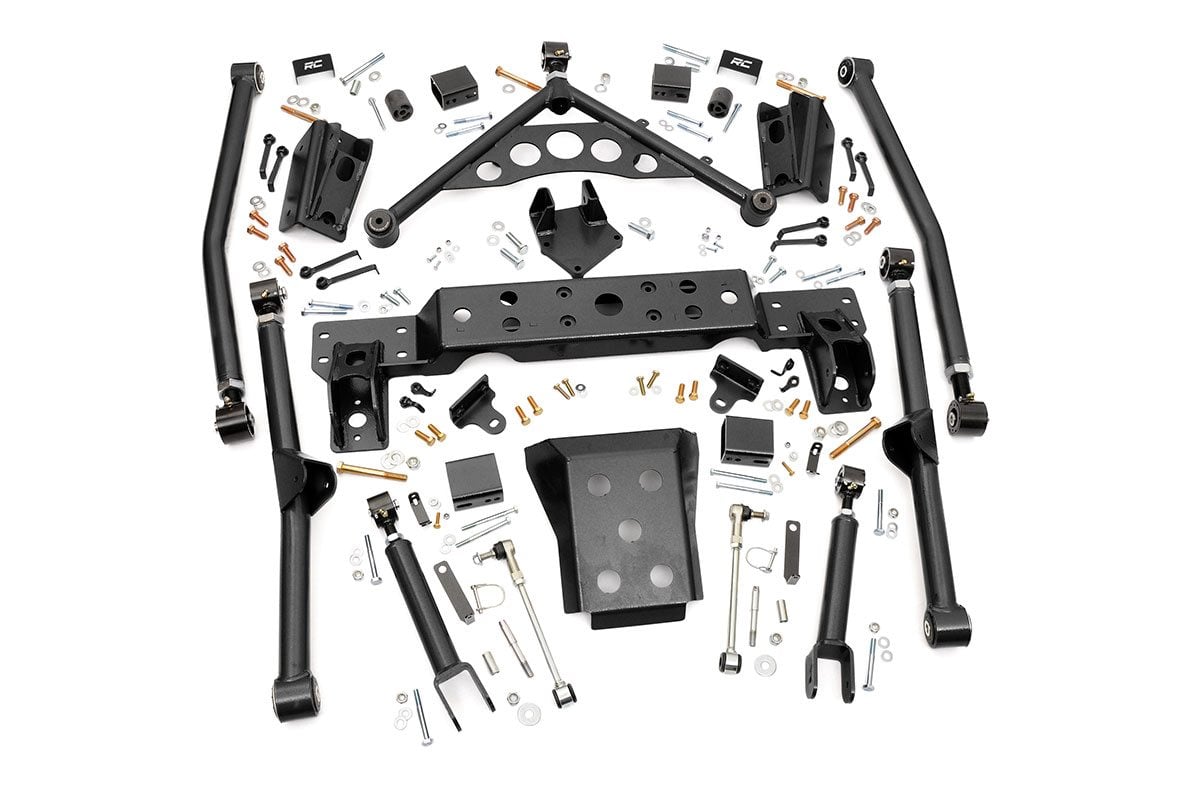 Rough Country 4" Long Arm Upgrade Kit For Jeep Grand Cherokee WJ 1999-2004 90900U