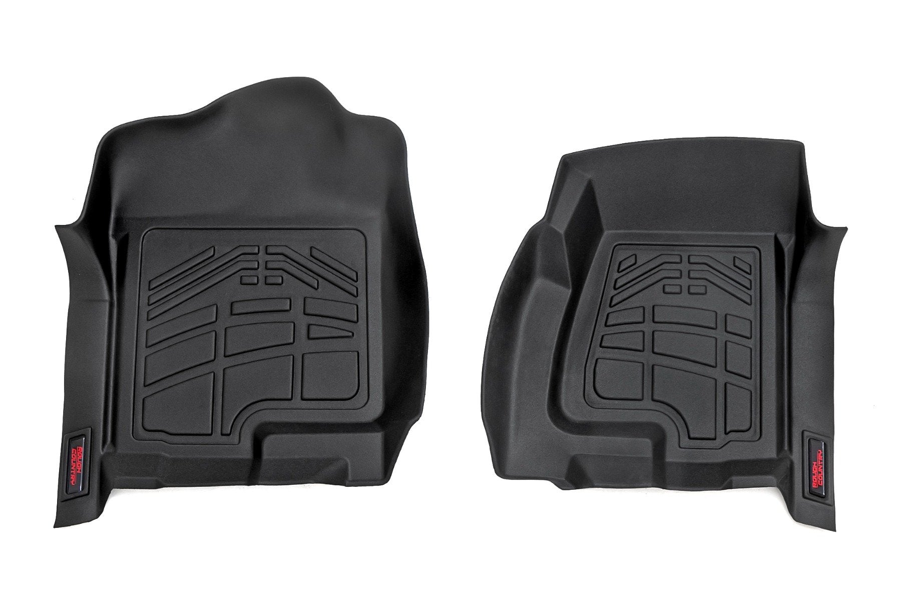 Rough Country Sure-Fit Floor Mats Front Chevy/GMC 1500 99-06 & Classic -1