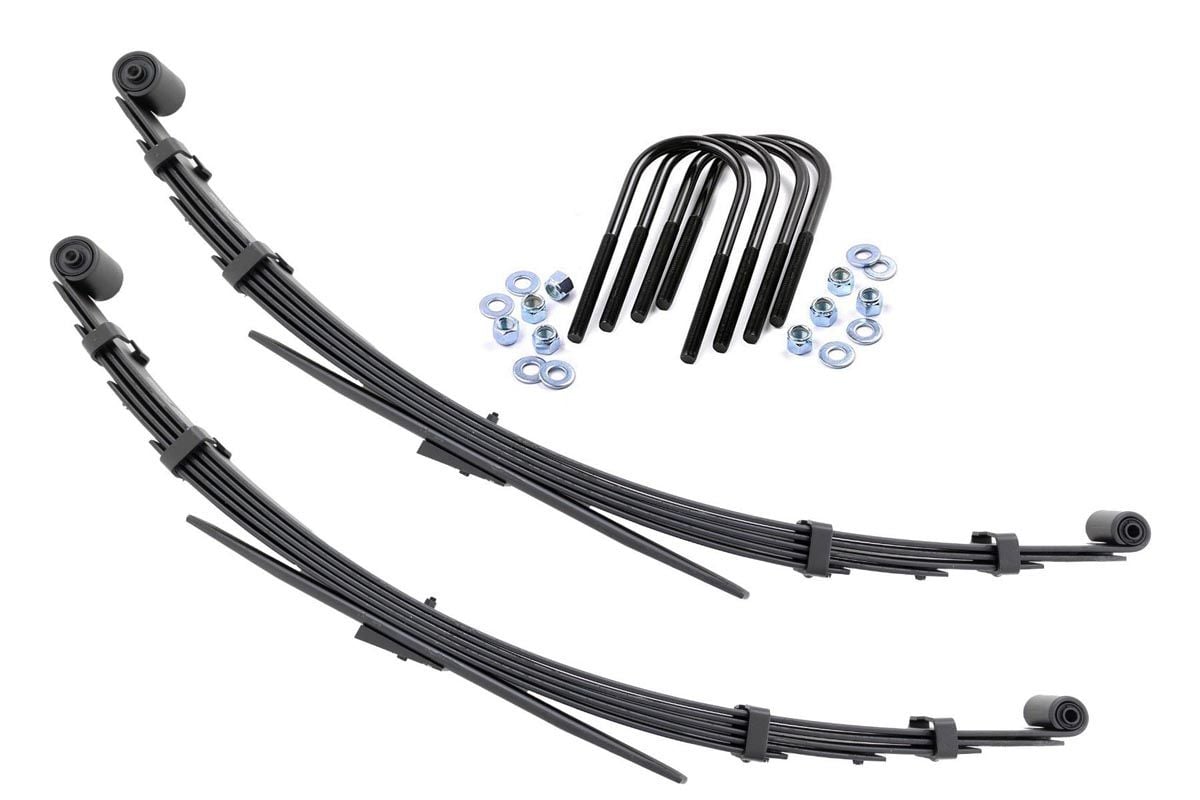 Rough Country Rear Leaf Springs 3" Lift For Jeep Grand Wagoneer 84-90& 76-83 4wd 8023Kit