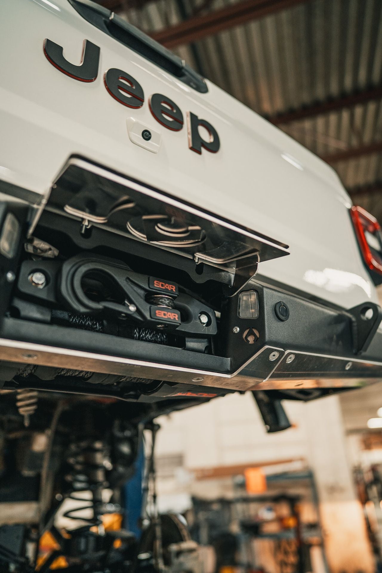 Fairlead mount installed