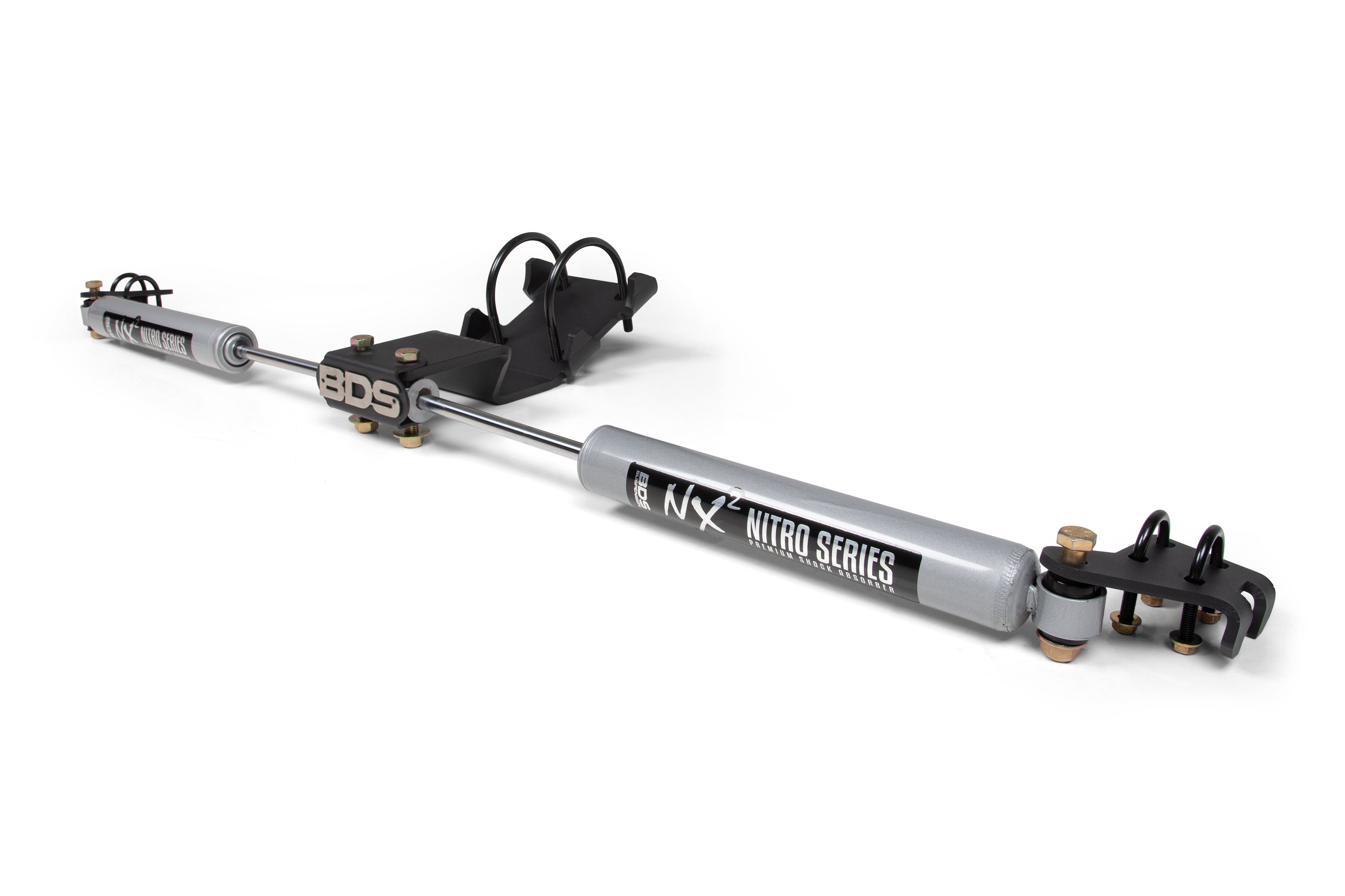 Dual Steering Stabilizer Kit w/ NX2 Shocks | Fits 0-2 Inch Lift | Ford F250/F350 Super Duty (05-25) 4WD
