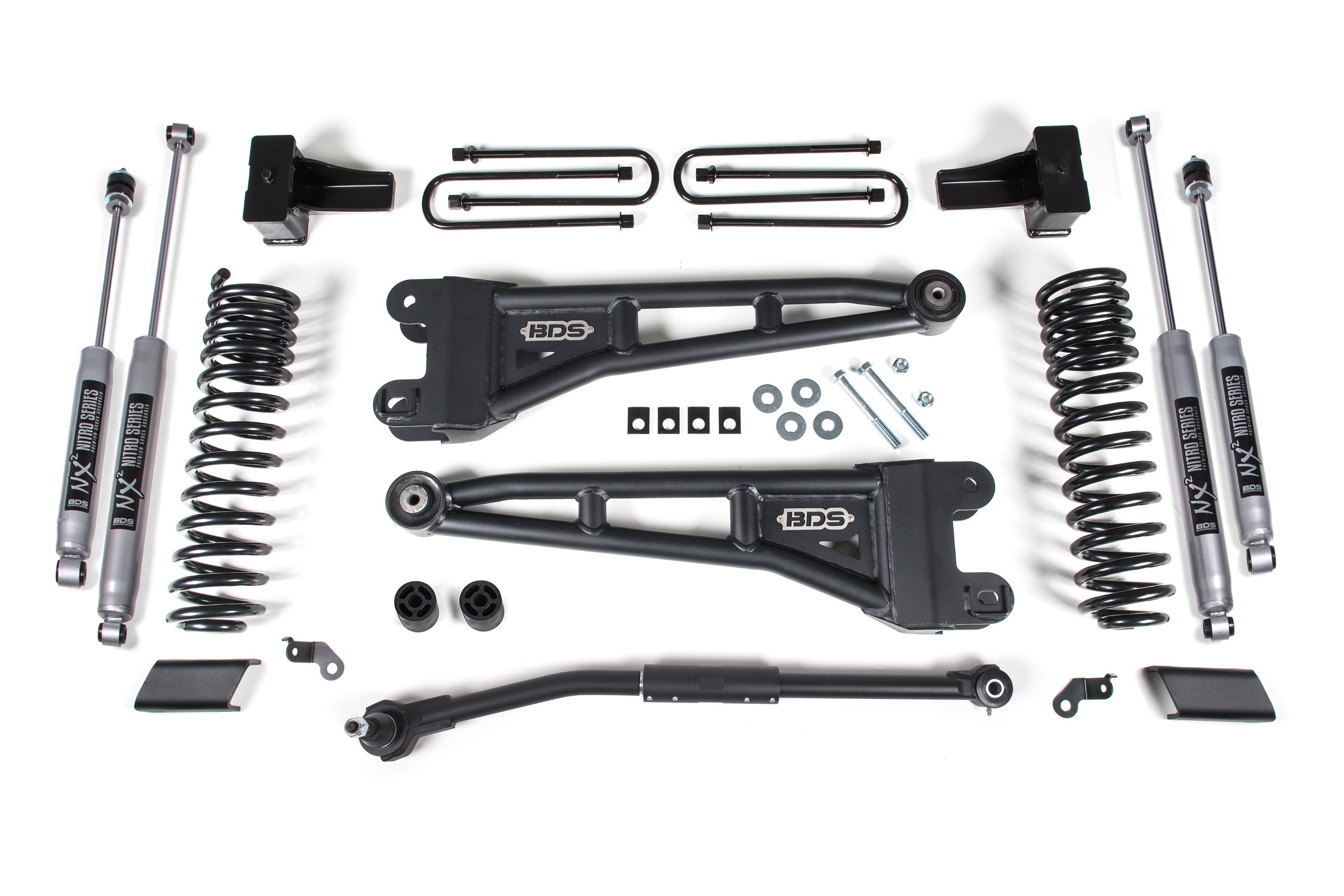 2.5 Inch Lift Kit w/ Radius Arm | Ford F250/F350 Super Duty (17-19) 4WD | Diesel -1