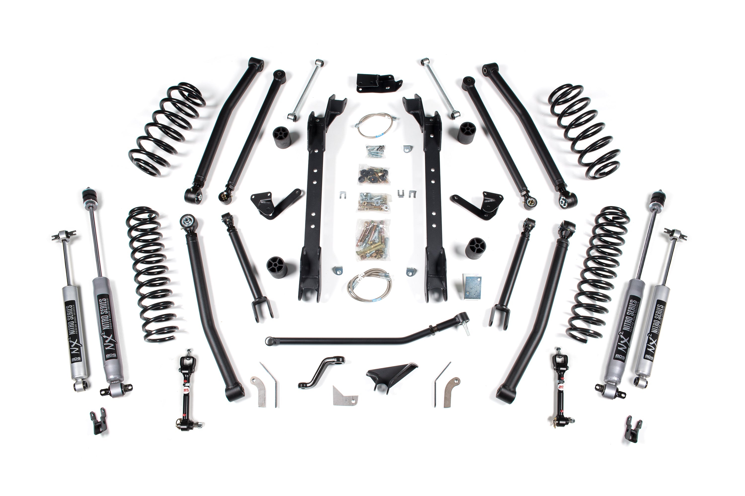 4.5 Inch Lift Kit - Long Arm Conversion | Jeep Wrangler TJ (97-06) -1