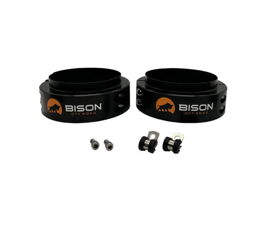 Black Bison Off Road Ford Raptor 1.5 Inch Front Leveling Kit 4WD 2021+ Black(BORFF-27150B)