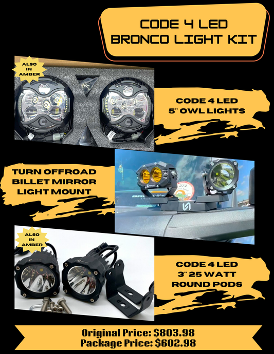 Bronco Light Kits - OWL5-A & 0325R-S