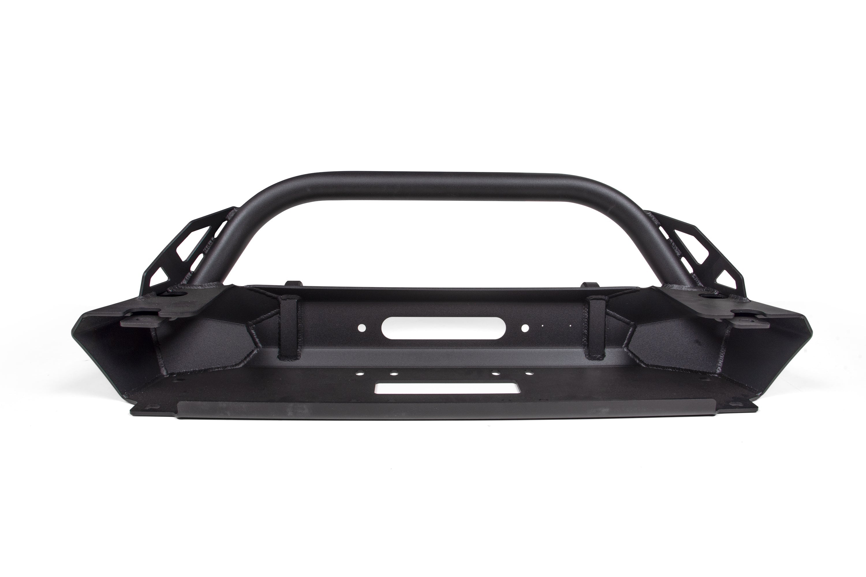 Inferno Front Winch Bumper with Flat Top Bull Bar | Jeep Wrangler JK -6