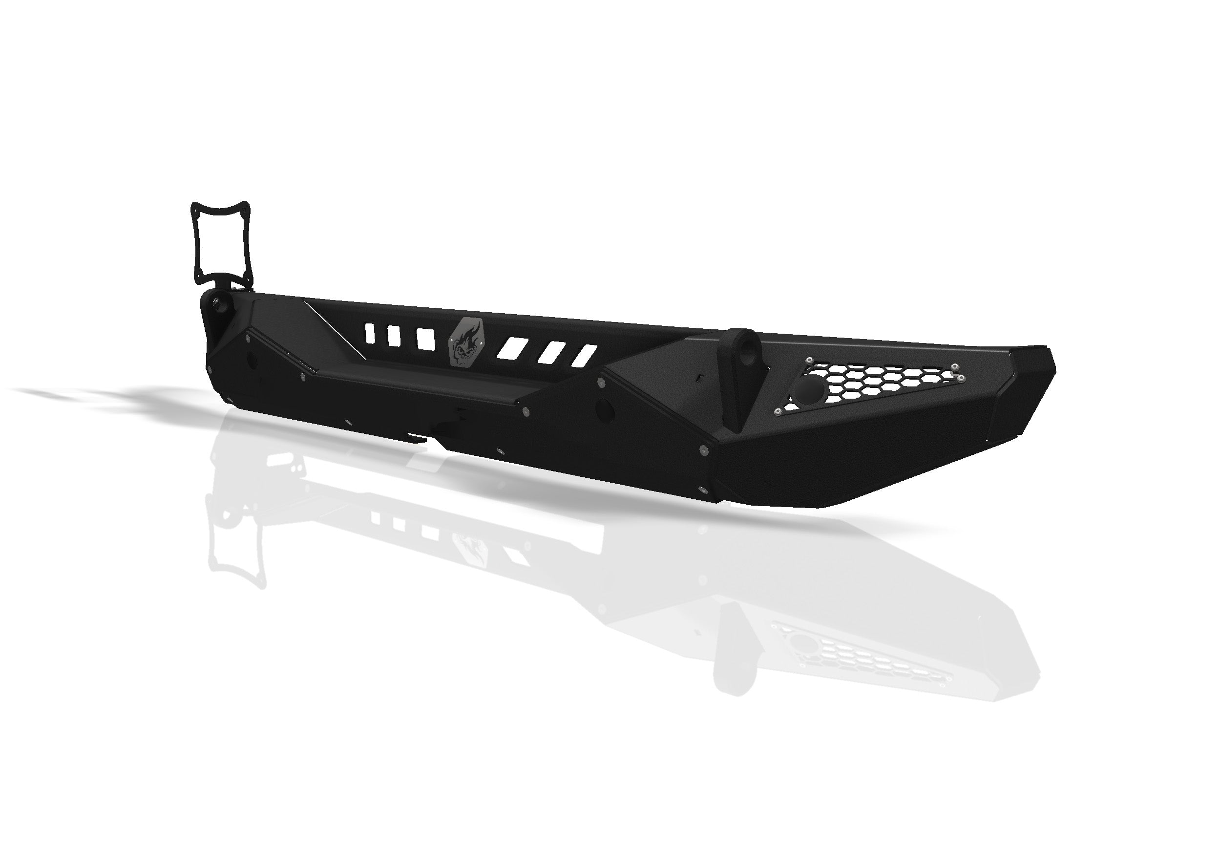 Blaze Rear Bumper - w/o Lightbar cutout | Jeep Wrangler JL -1