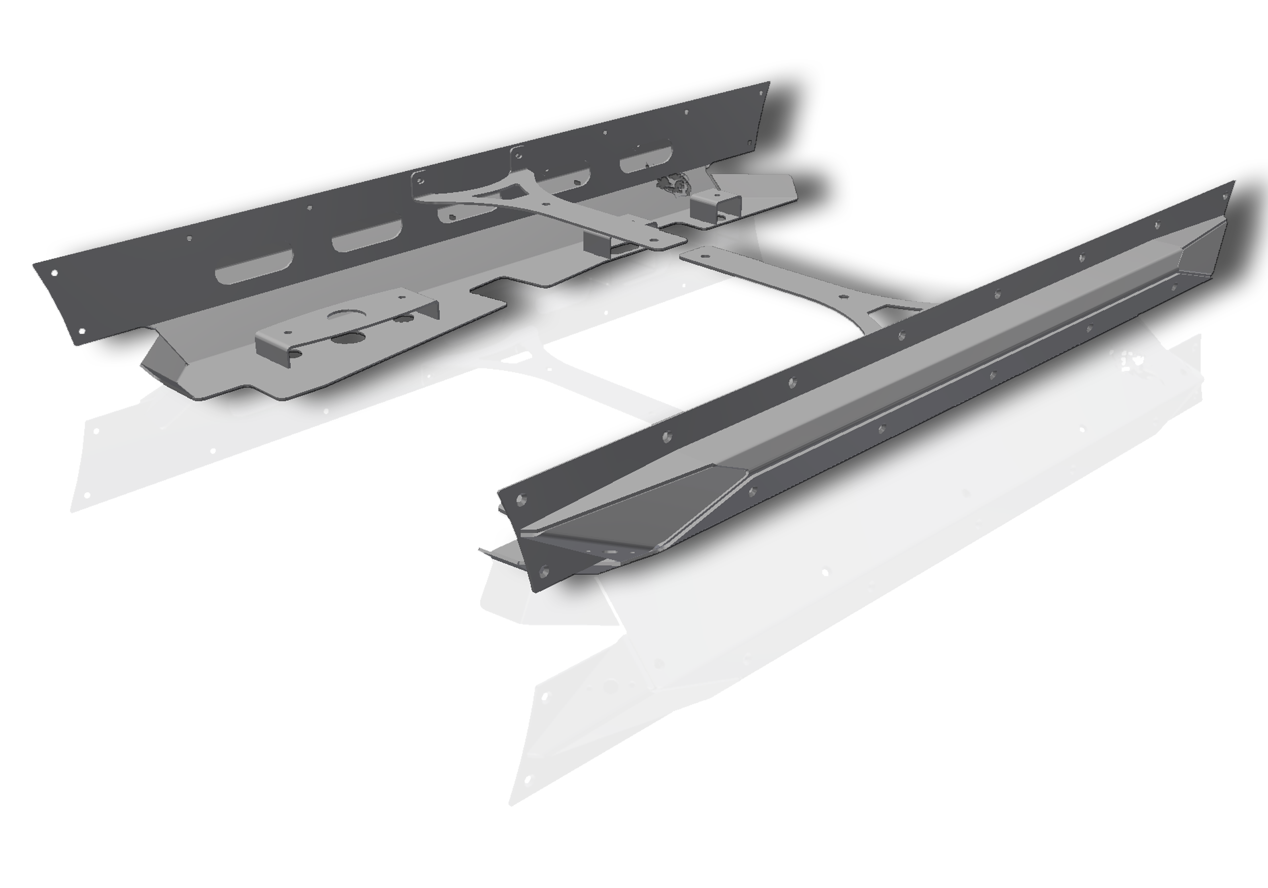 Pyro Mini Boatside Rocker Guard - 5" Stretch | Jeep Wrangler YJ/TJ/LJ -1