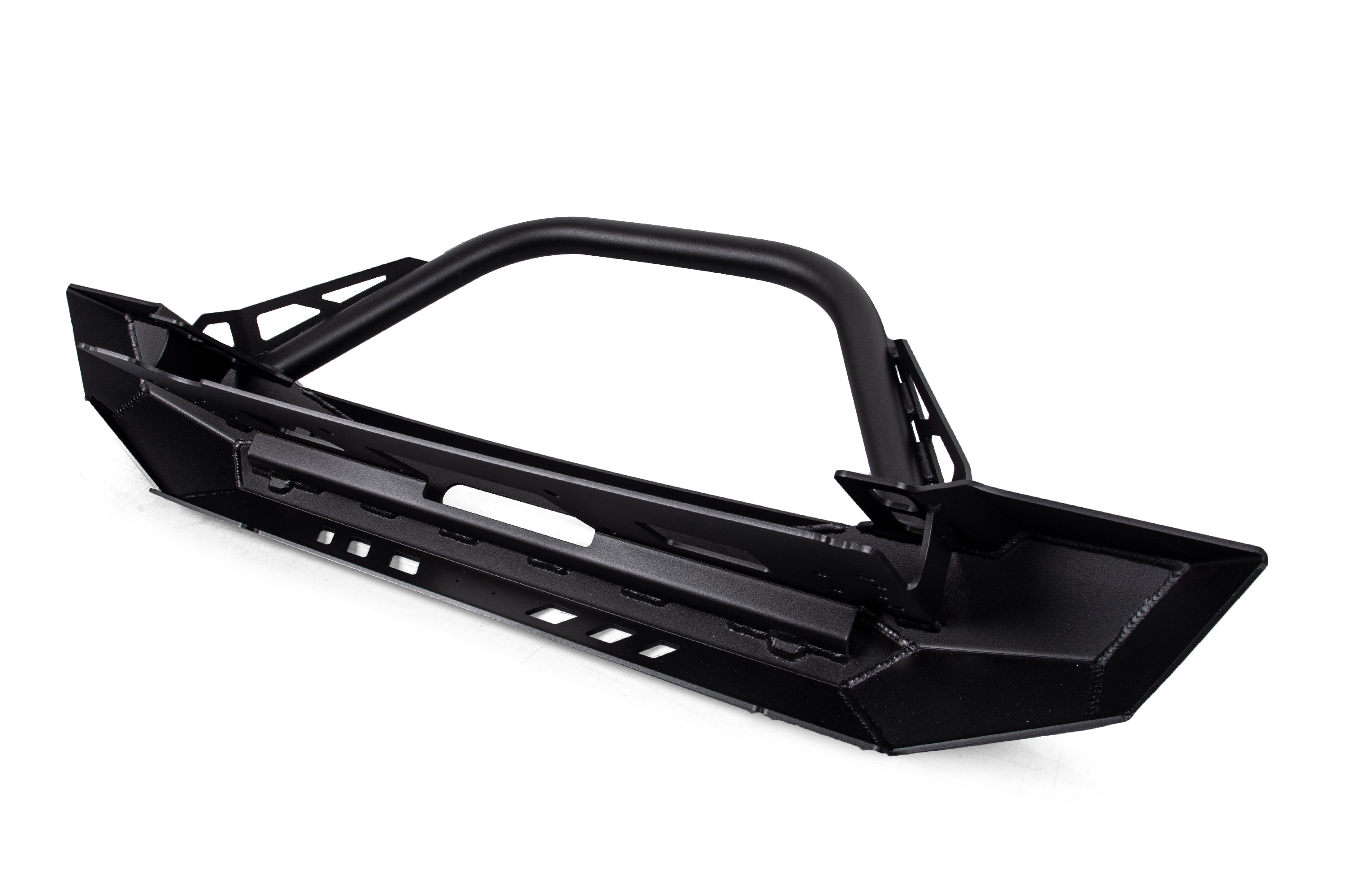 Pyro Mid-Width Front Bumper with Flat Top Stinger | Jeep Wrangler CJ/YJ/TJ -4