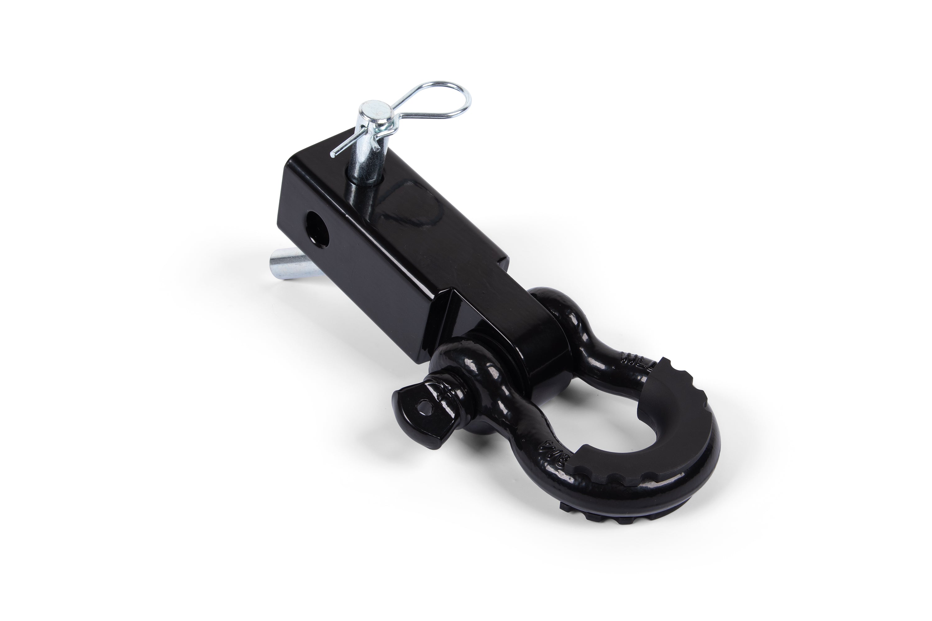 D-Ring Shackle Hitch Receiver with Isolator -2