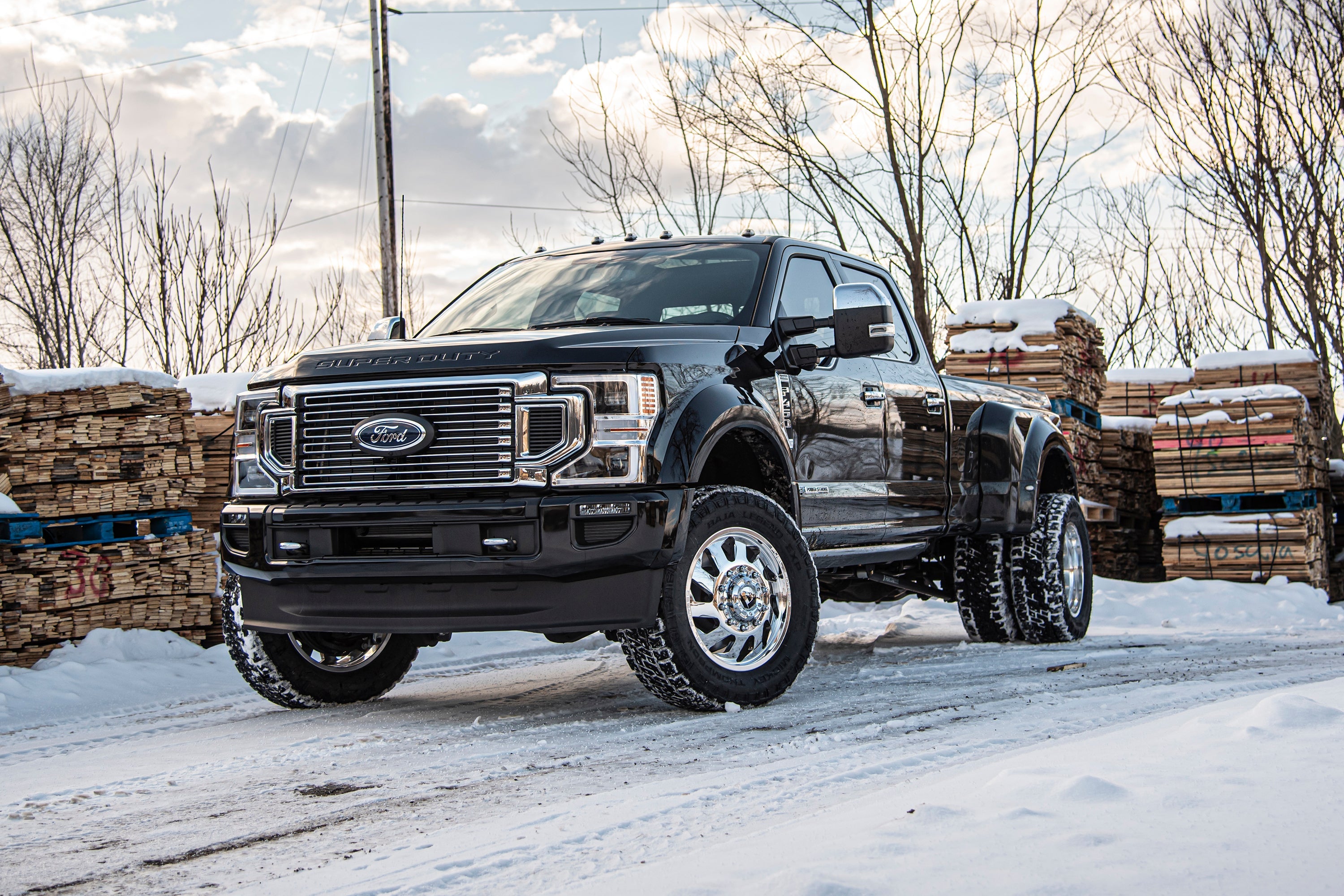 2.5 Inch Lift Kit w/ Radius Arm | Ford F450 Super Duty (20-22) 4WD | Diesel & Gas -3