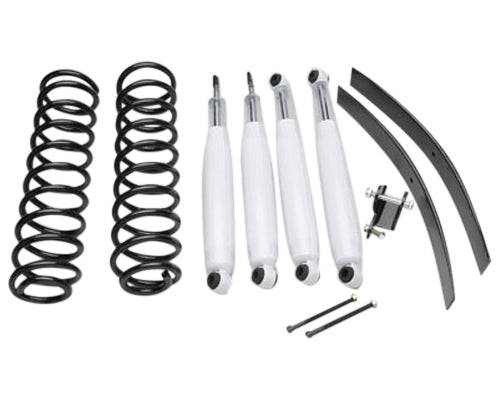 Jeep Cherokee XJ 3" Lift Kit w/ 3" Leaf Packs 1984 - 2001 -1