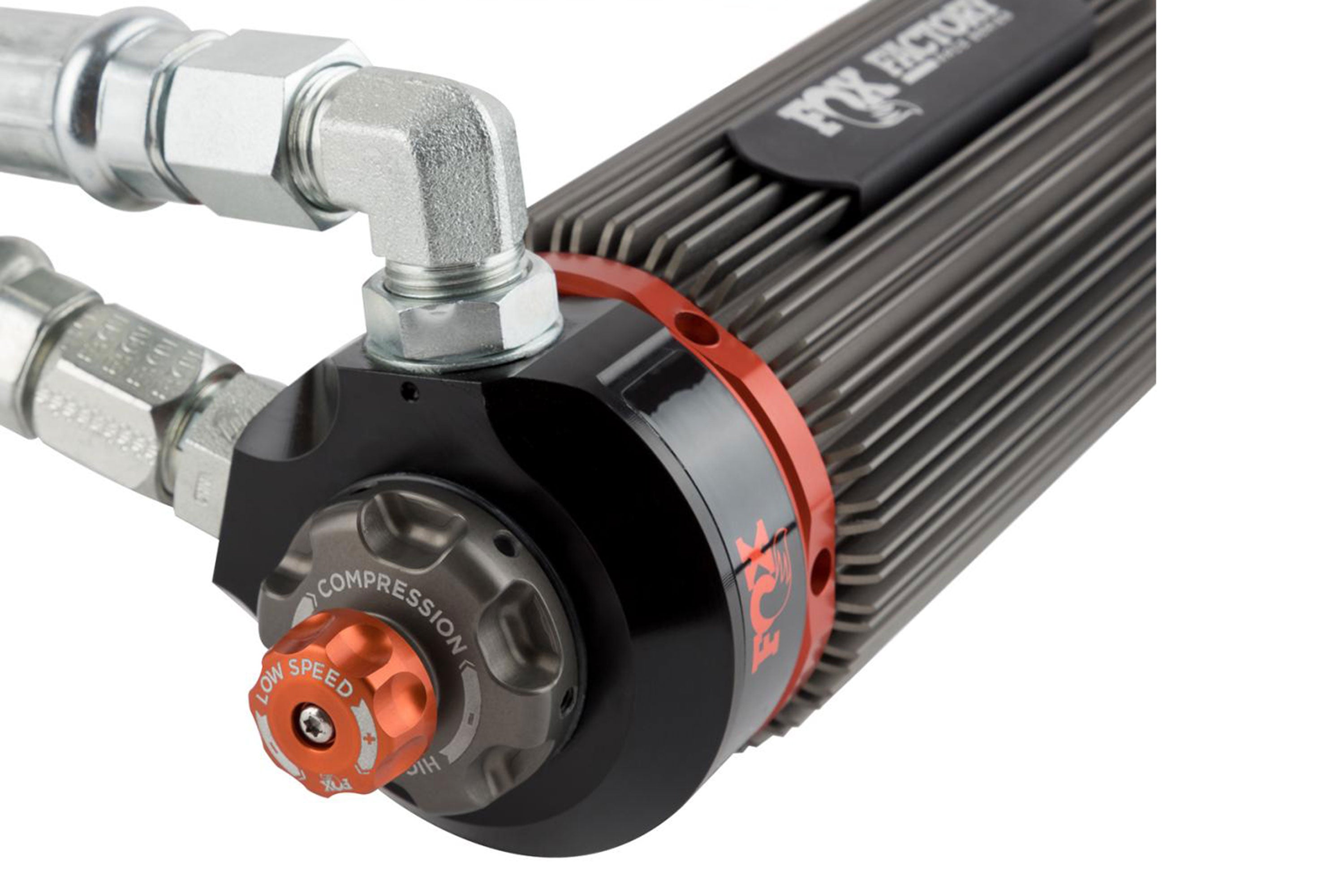 FOX 3.0 Reservoir Front Shocks Adjustable | Factory Race Series Internal Bypass | 2-3" Lift | Wrangler JL -4