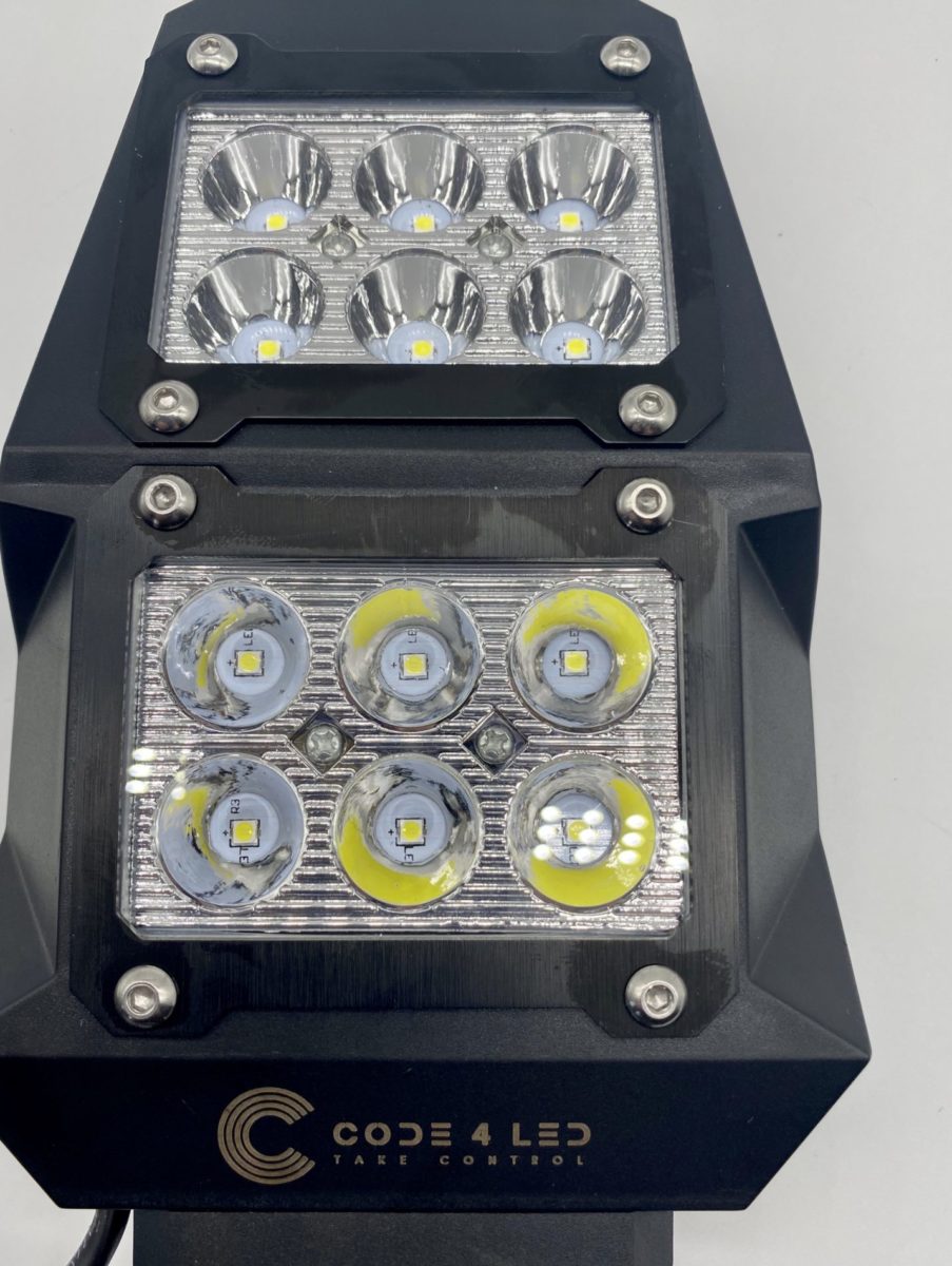 Code 4 LED Supply Universal Side Mirrors (C4-511U-DLM) -2