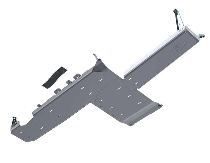 JLU Full Bellypan With Oil Door - 4 door 2.0L ALUMINUM 2018+