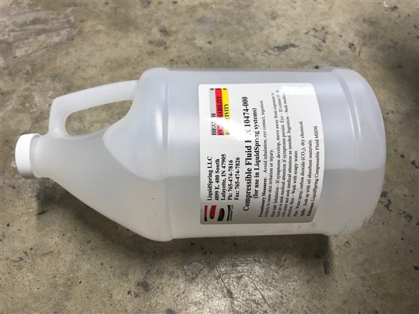 Liquid Spring Compressible Fluid, 1 gallon