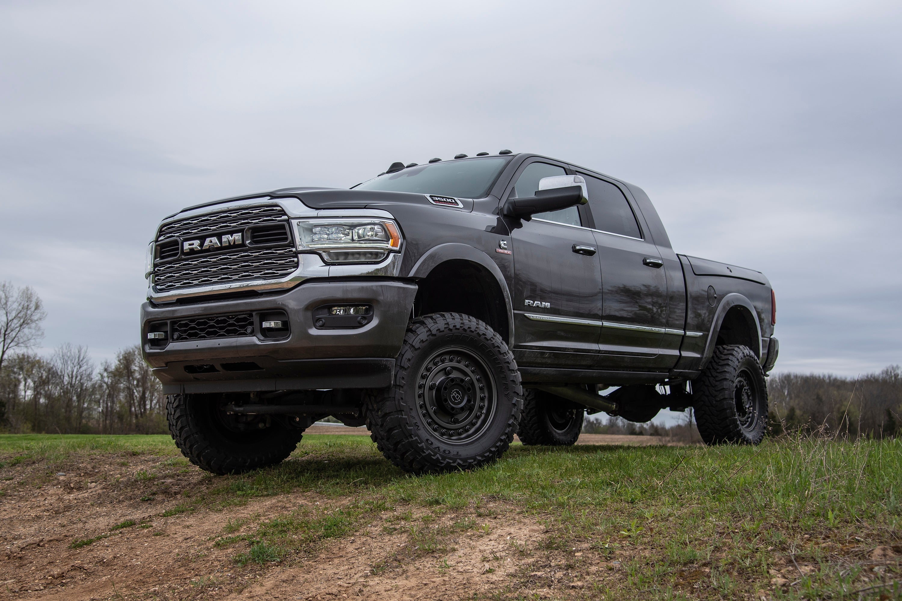 6 Inch Lift Kit w/ 4-Link | Ram 3500 w/ Rear Air Ride (19-24) 4WD | Diesel -2