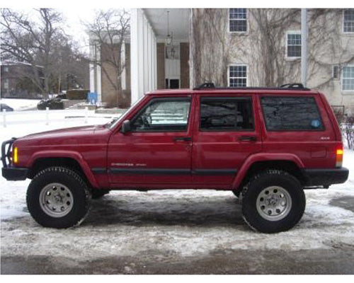 Jeep Cherokee XJ 3" Lift Kit w/ 3" Leaf Packs 1984 - 2001 -5