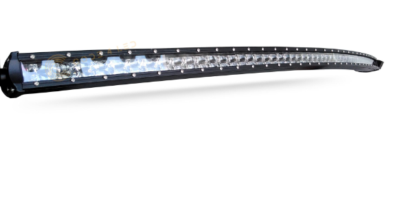 Code 4 LED Supply Clear Slim Dual Row Clear Curved Light bars - 33 inch 180 watt