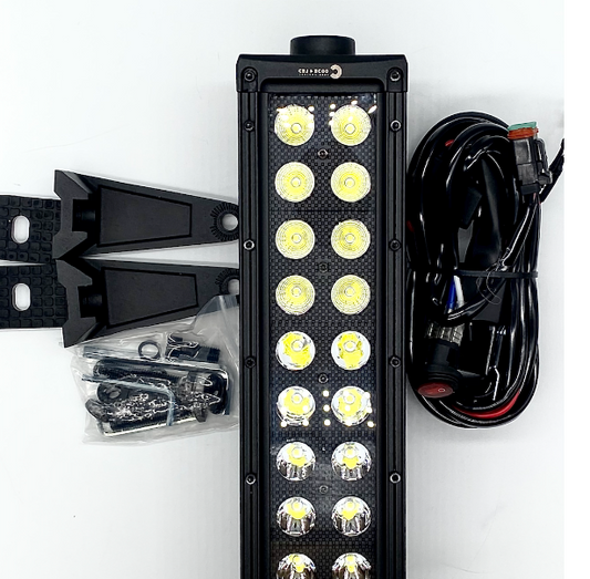 Code 4 LED Supply Dual Row Stealth Light bars - 32 inch 180 watt