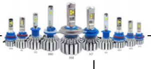 Code 4 LED Supply LED Replacement Lightbulbs - H4 -1