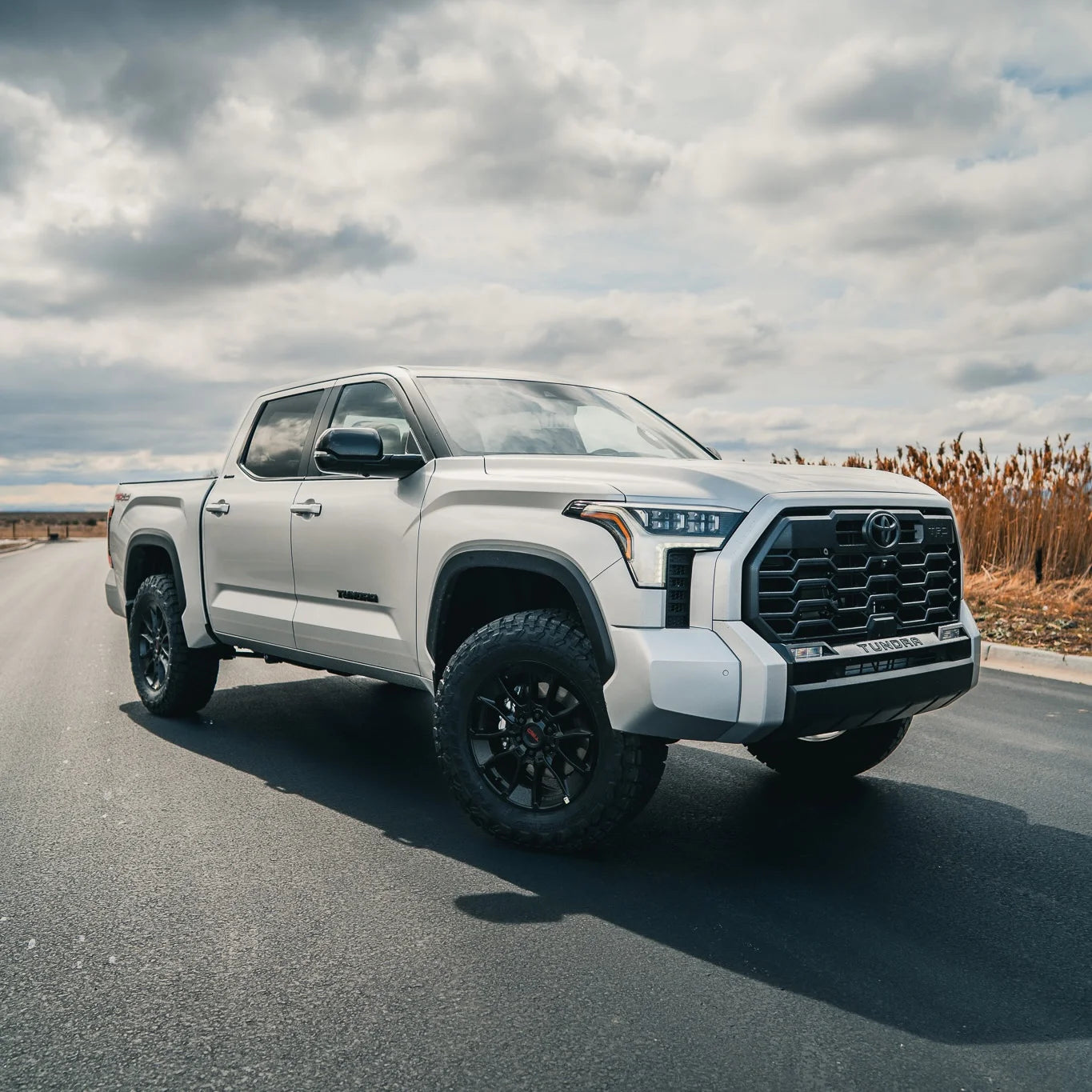 Bison Off Road 2.5” Lift Kit for Toyota Tundra TRD Off-Road (2024–2025 w/ Red Bilstein Shocks)