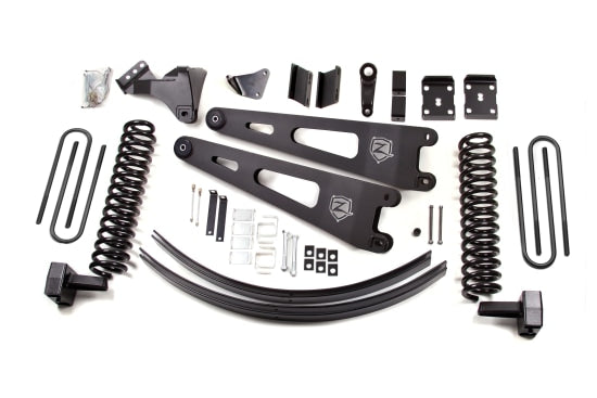 Zone Offroad 08-10 for Ford SD 6" Radius Arm Lift Kit *Diesel /NO Overloads