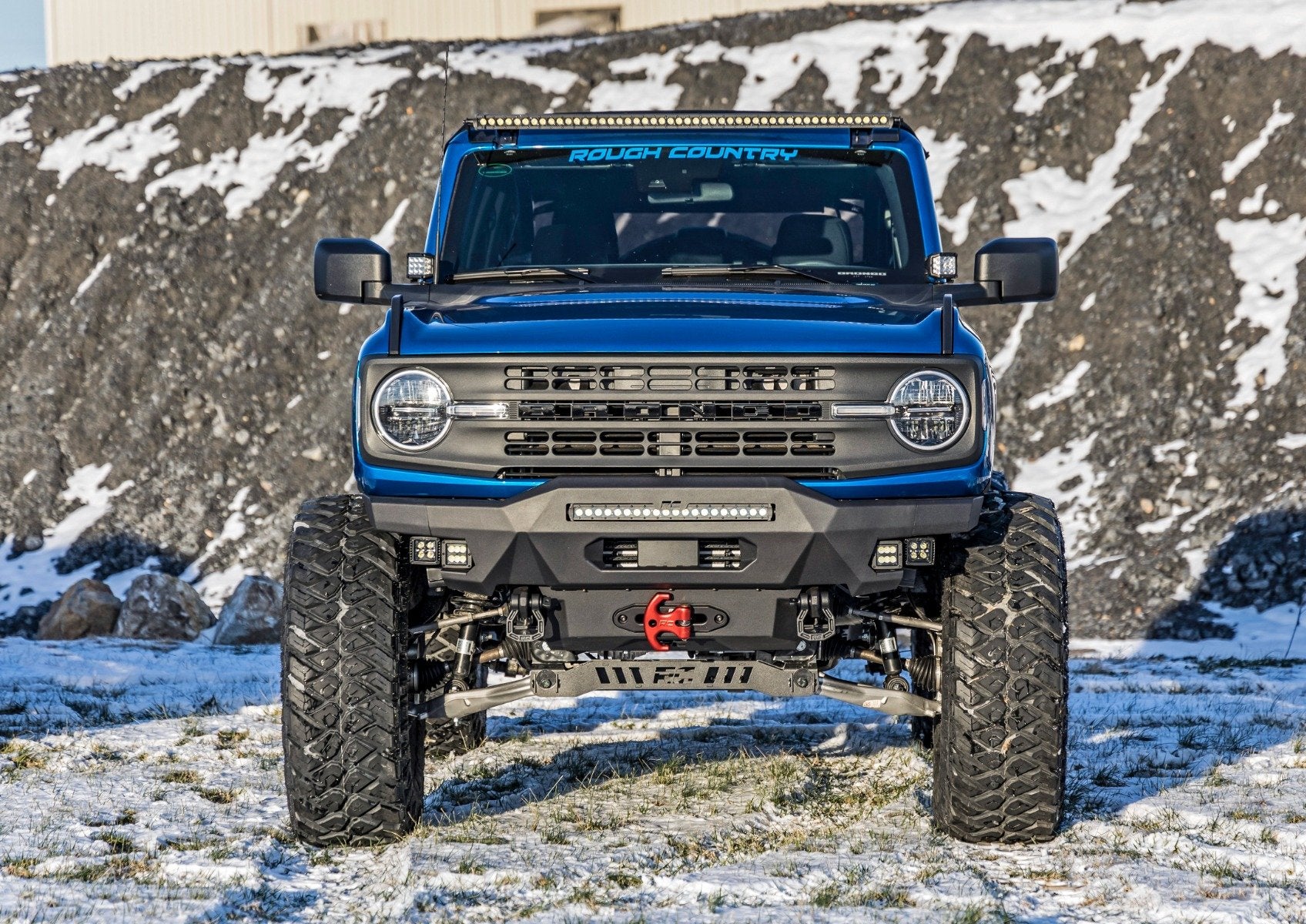 Rough Country 7" Lift Kit | 4-Door Base | for Ford Bronco 4WD (2021-2023) 51083