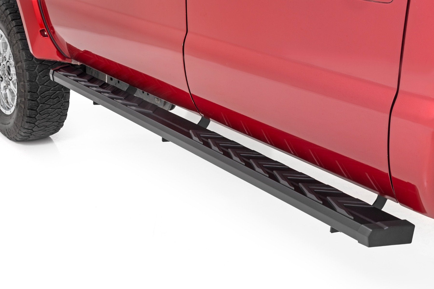 Rough Country BA2 Running Boards Side Step Bars for Ford F250/F350 99-16 41011A