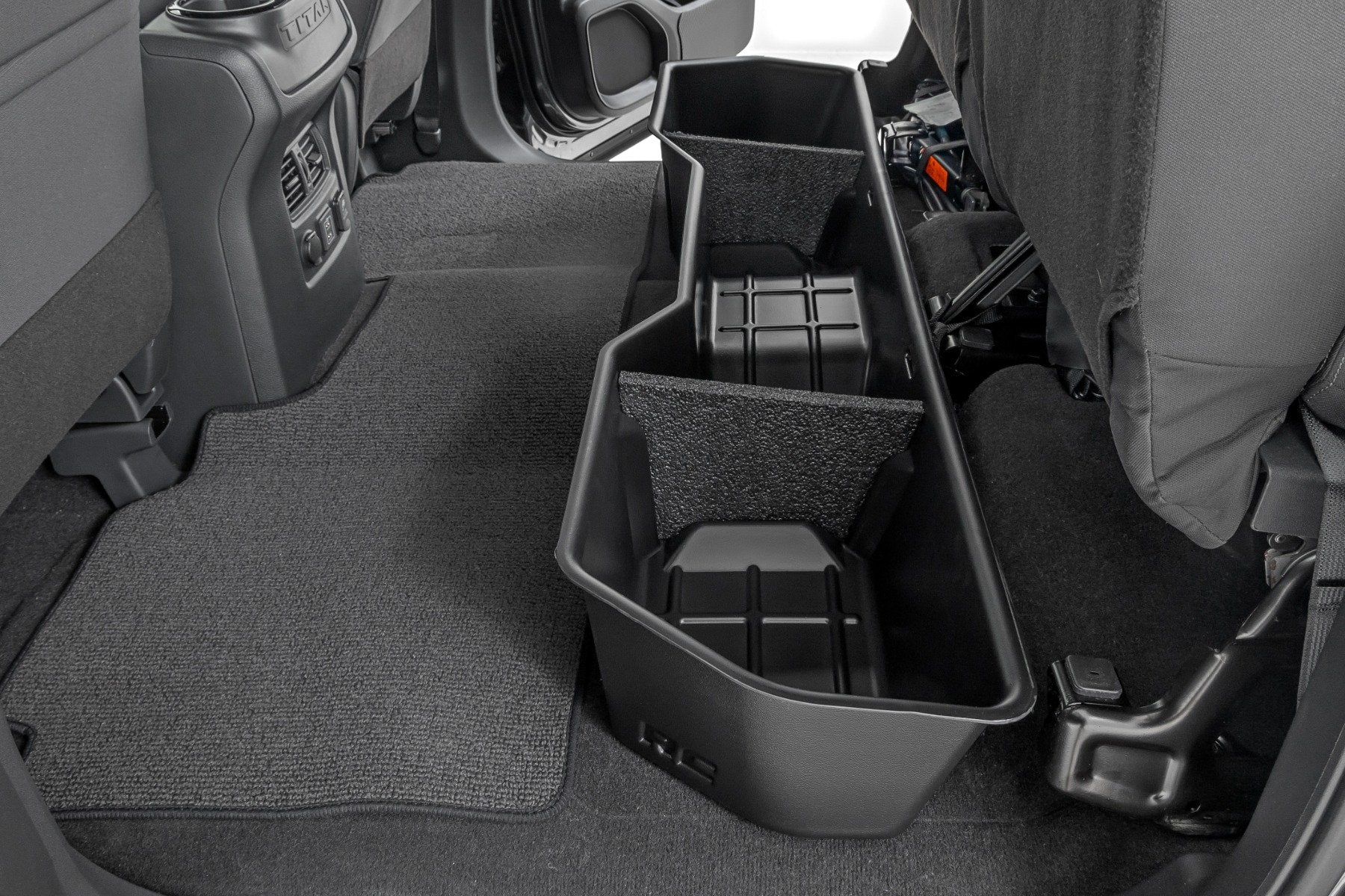 Underseat Storage Crew Cab Nissan Titan 05-23 RC RC09705