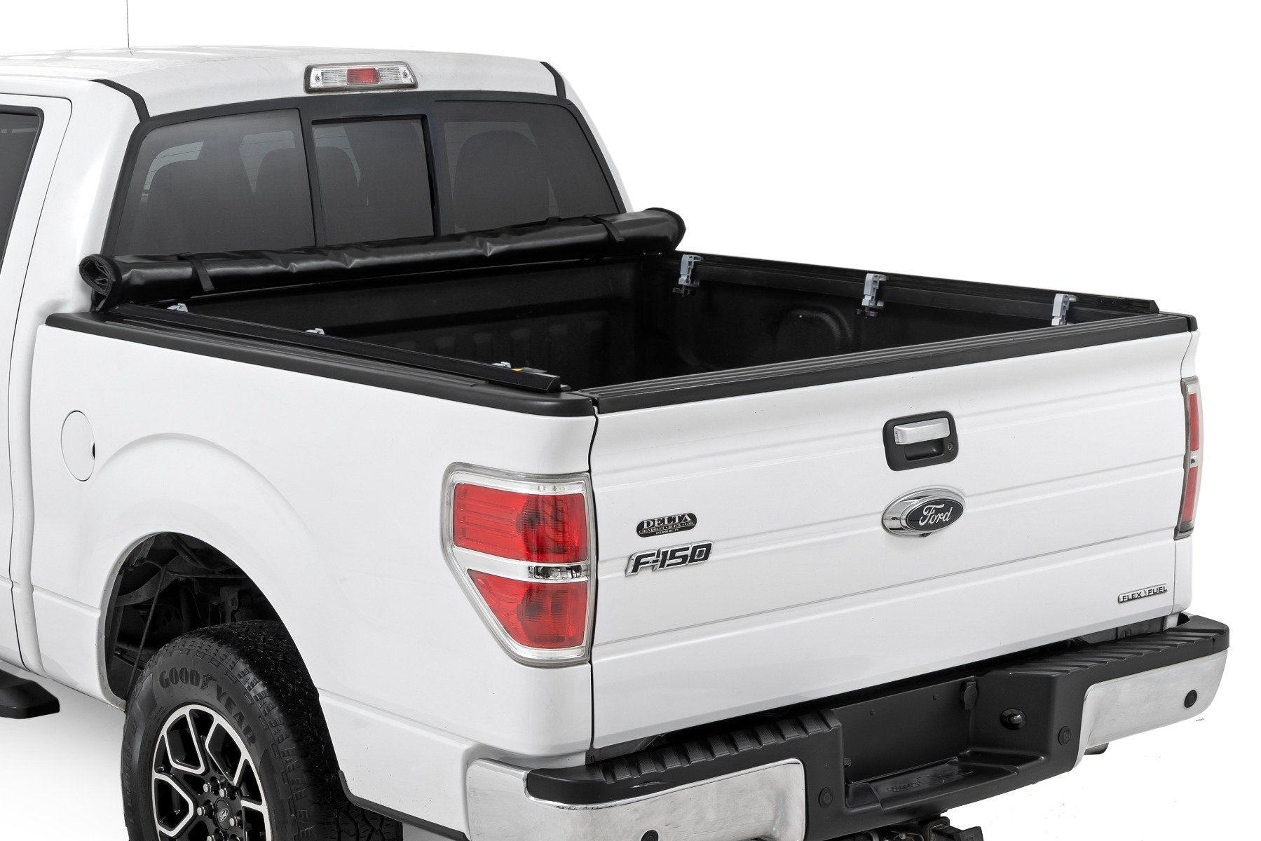 Soft Roll Up Bed Cover 5'7" Bed Ford F-150 09-14 42509550