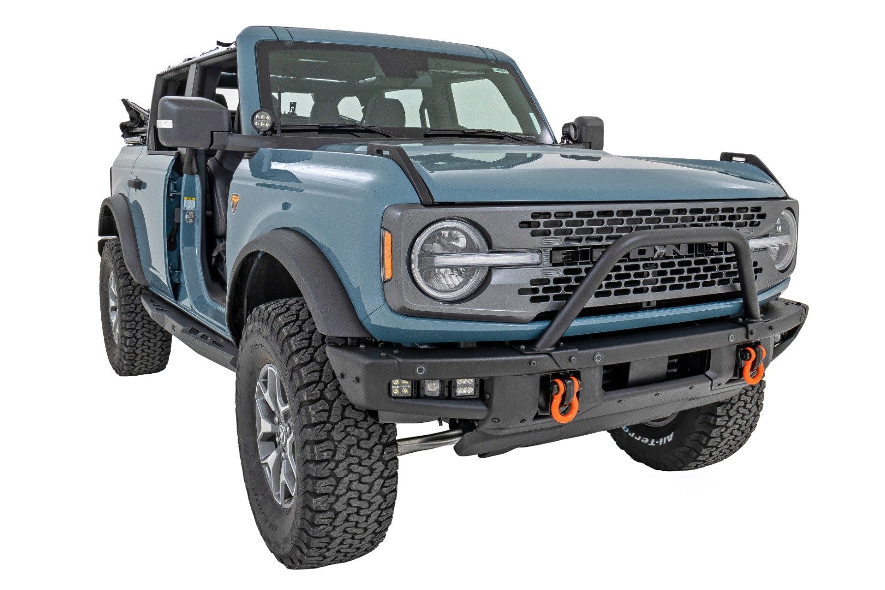 Safari Bar 3.5" Round LED OE Modular Steel Ford Bronco21-23 51112