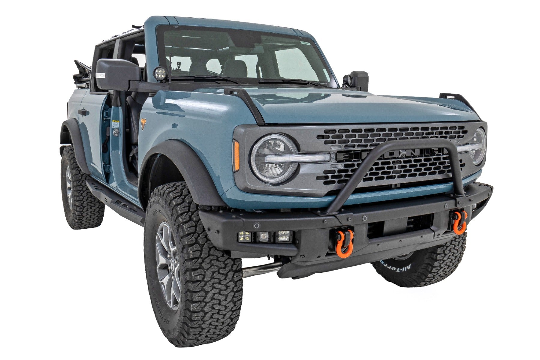 Safari Bar 6.5 In Round LED OE Modular Steel Ford Bronco 21-23 51113