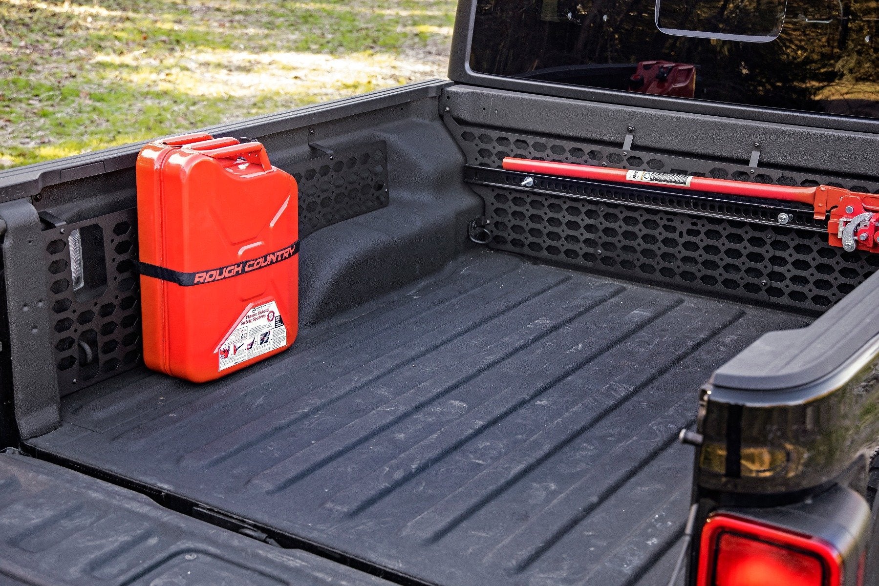 Rough Country Molle Panel Bed Mounting System Jeep 20-23 Gladiator Combo Kit 10634