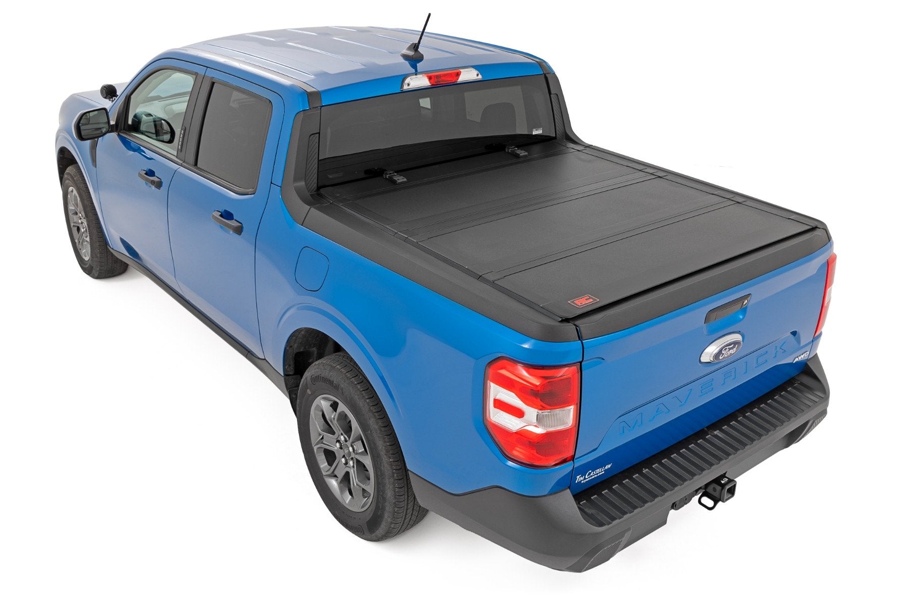 Rough Country Hard Tri-Fold Flip Up Bed Cover 4'6" Ford Maverick 4WD 22-23 49254500