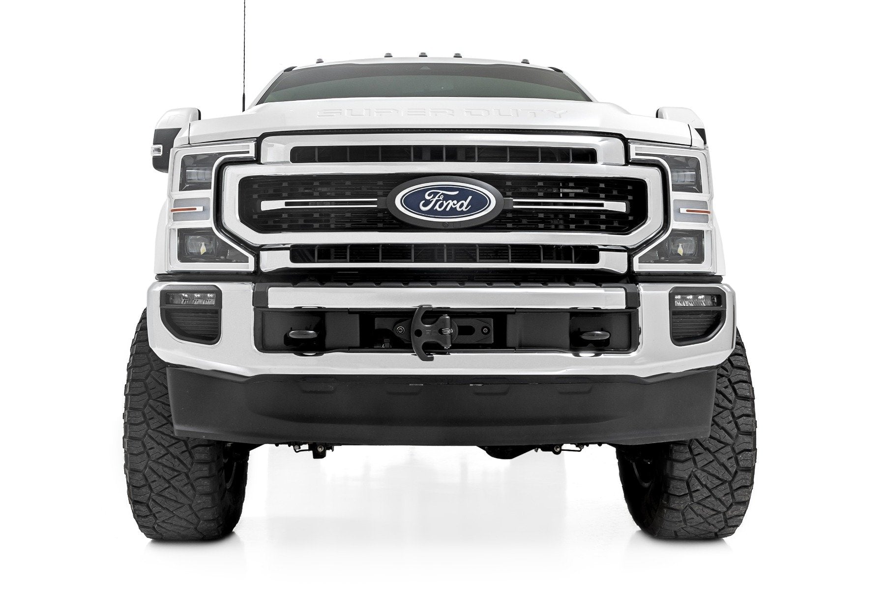 Rough Country Hidden Winch Mount PRO12000S Ford Super Duty 2020-2022 51127