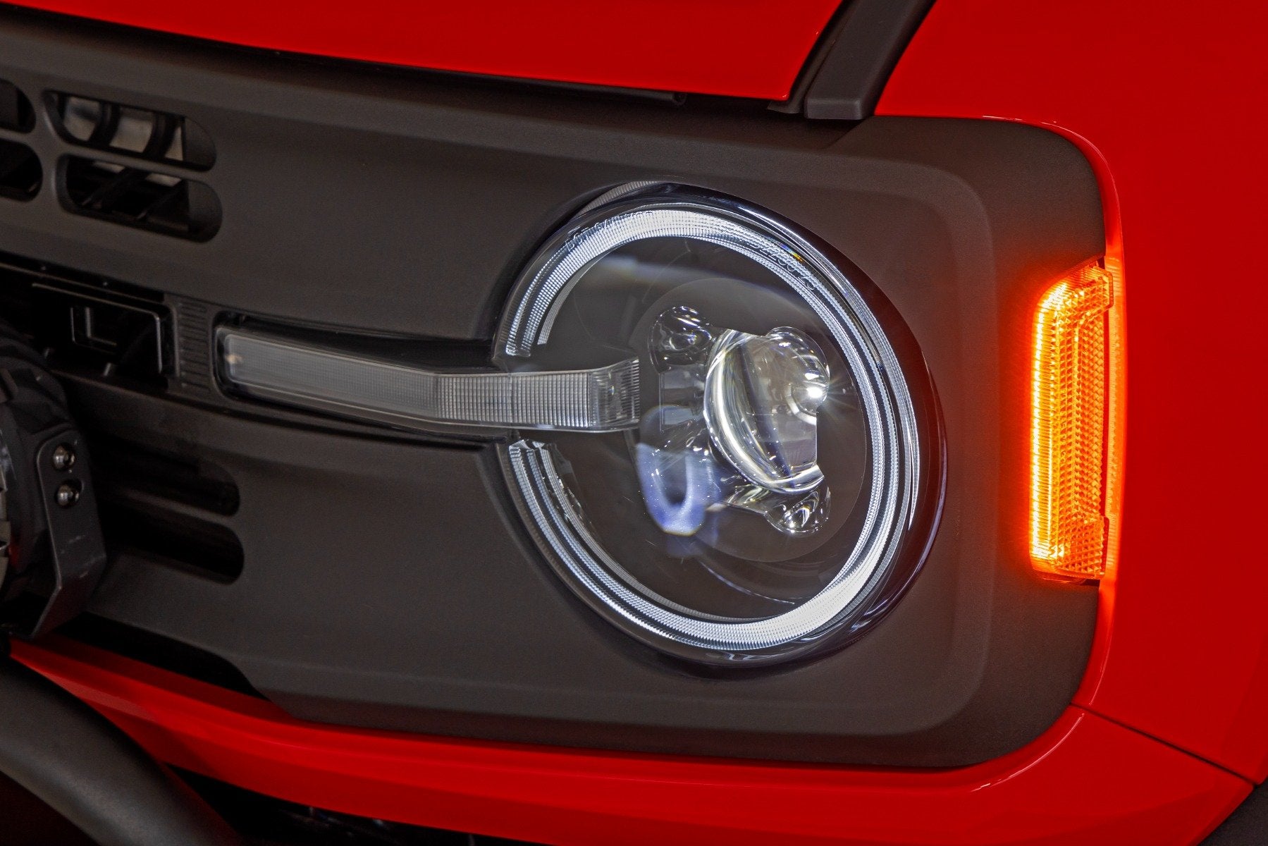 Rough Country DRL Halo LED Headlights DOT Approved Ford Bronco 21-24 RC RCH5500