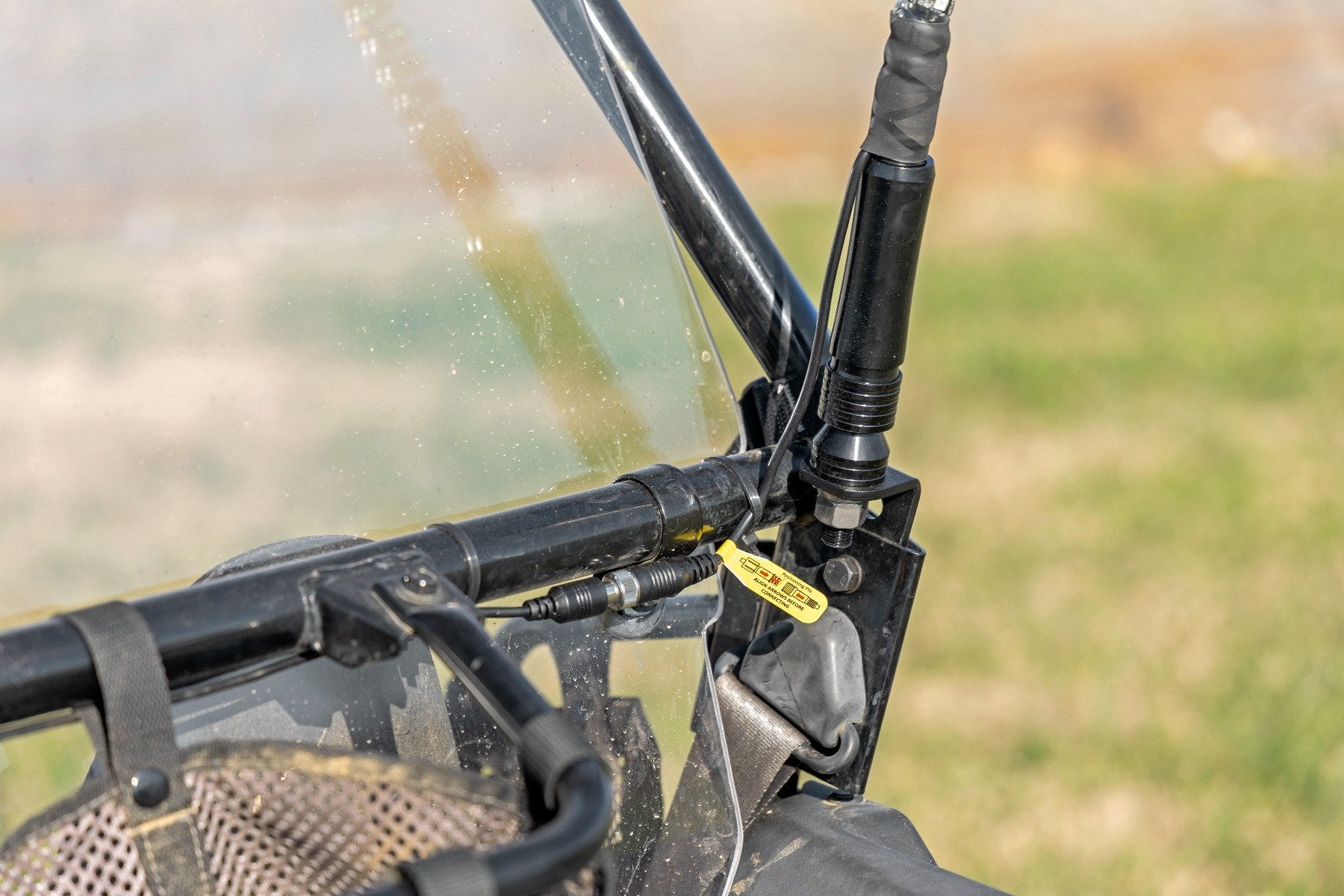 Rough Country LED Whip Light Bed Mount Kit Polaris 12-20 RZR 170 EFI 93086