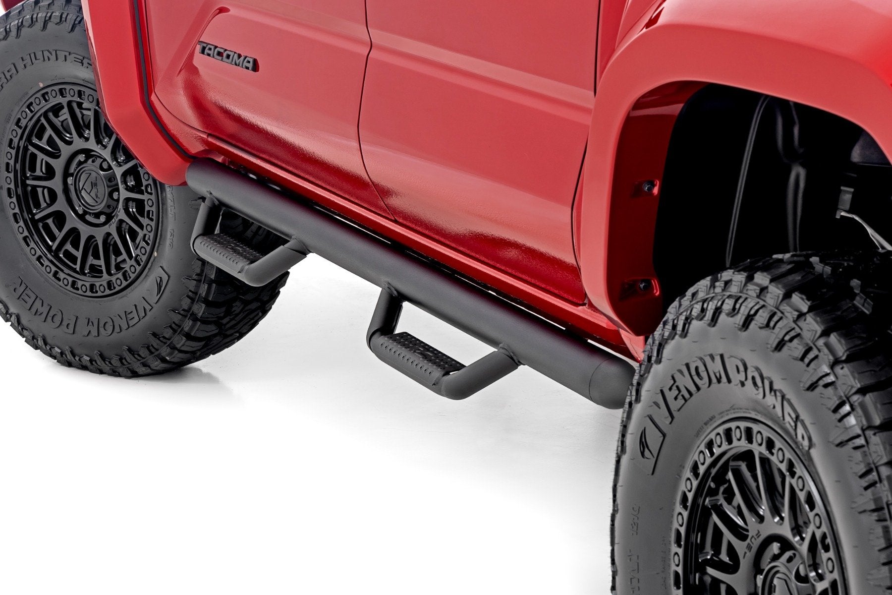 Rough Country Nerf Steps Cab Length Double Cab Toyota Tacoma 2024 RC RCT2480CC