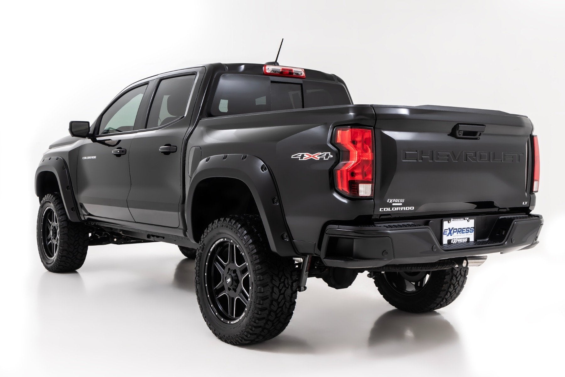 Rough Country Pocket Fender Flares | GNT Radiant Red | Chevy Colorado 23-26 F-C12311-GNT