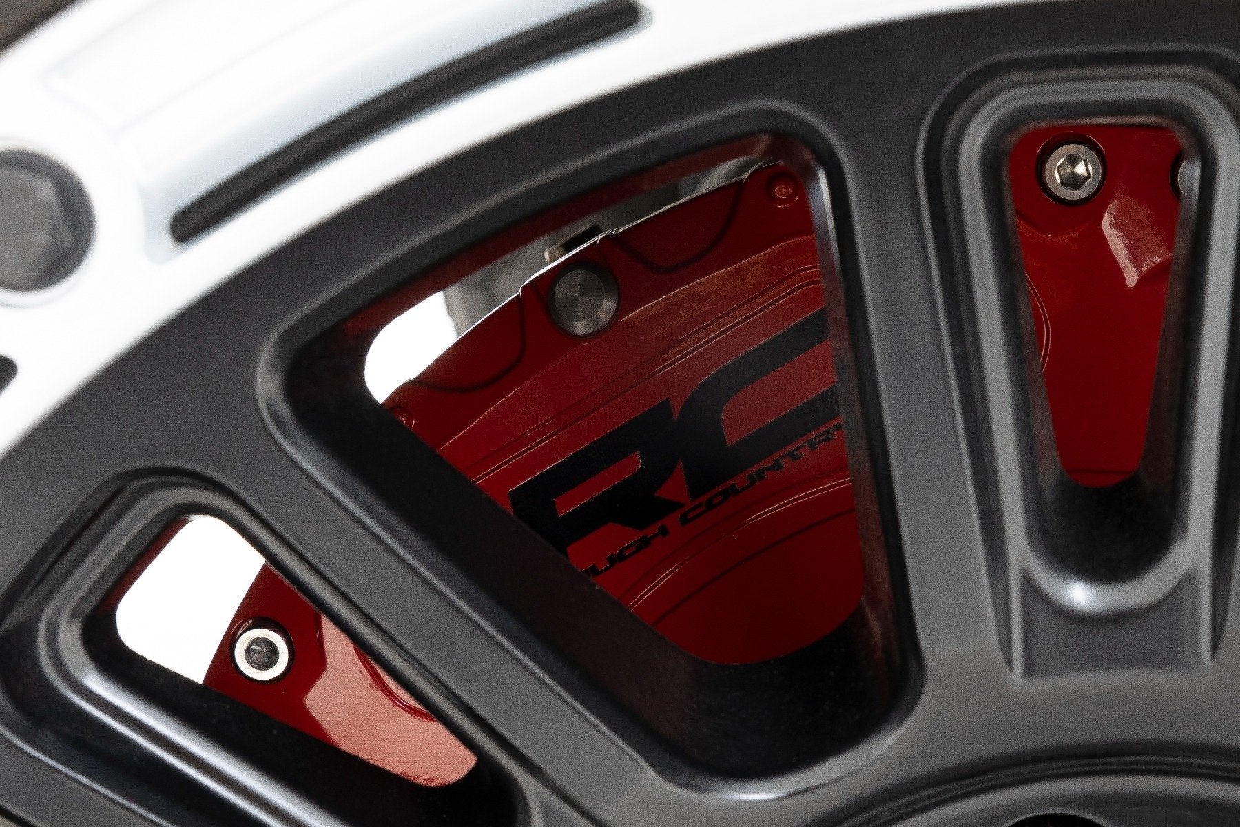 Rough Country Caliper Cover Red Ford Bronco 4WD 21-23 71151