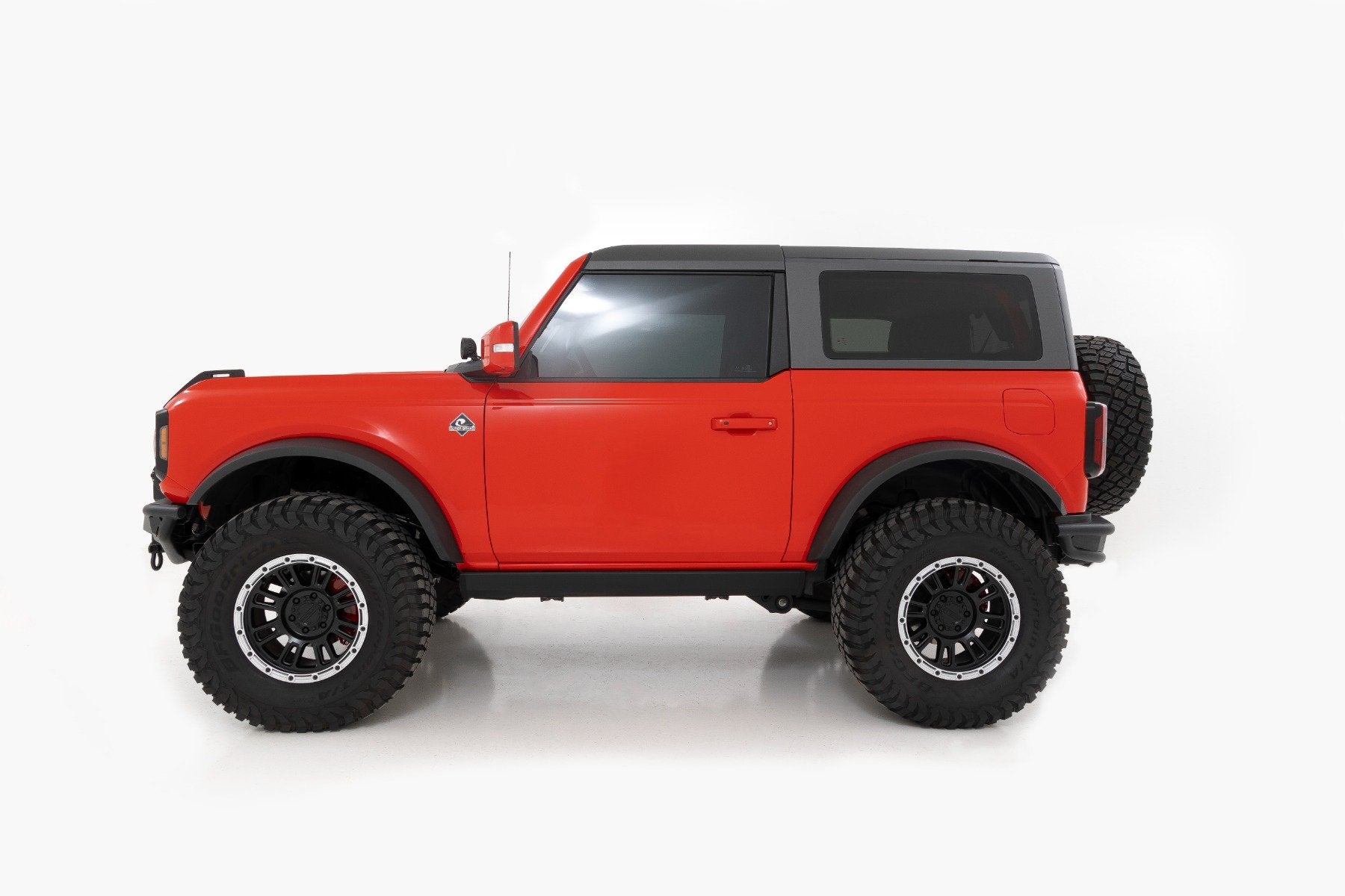 Rough Country Caliper Cover Red Ford Bronco 4WD 21-23 71151