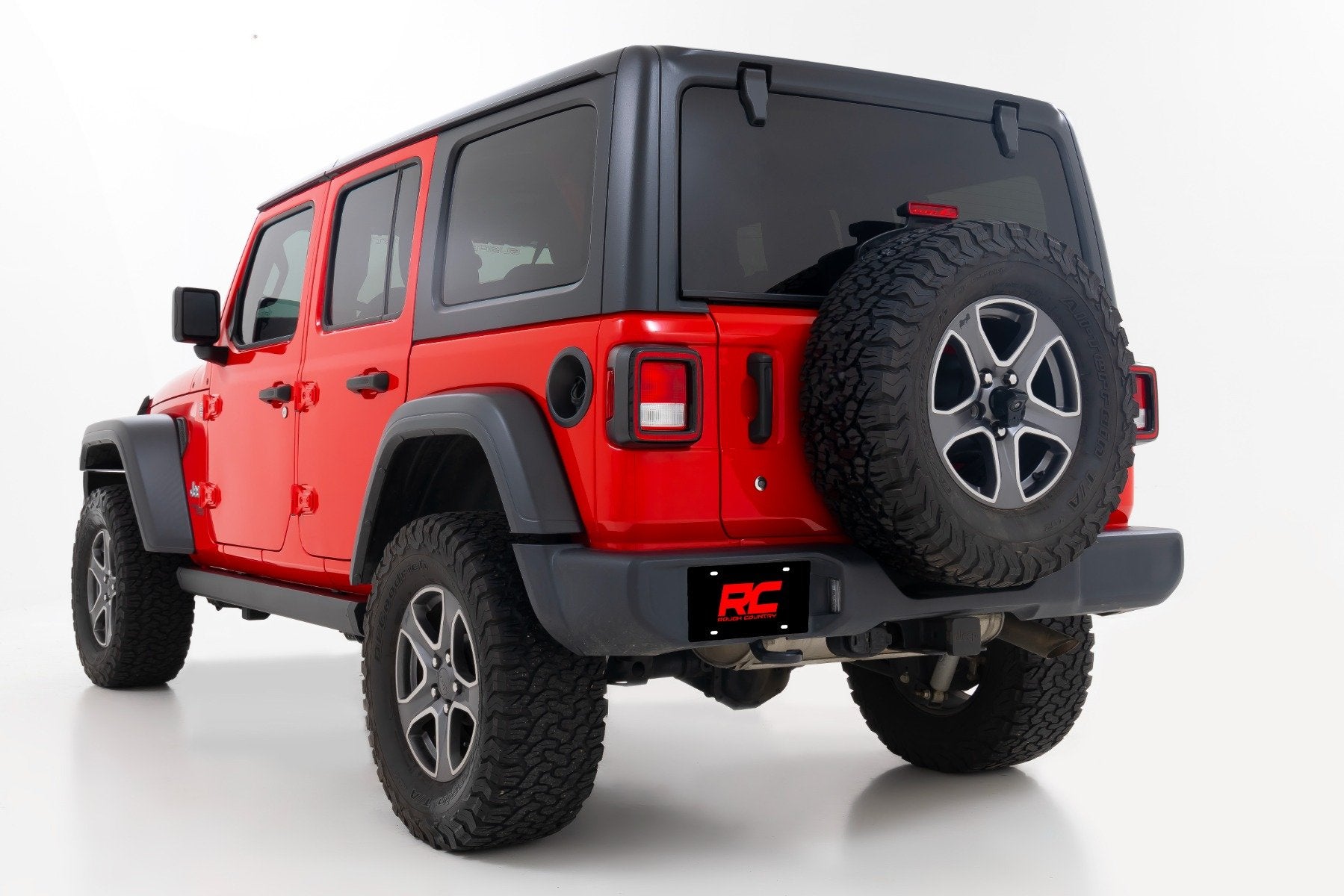Rough Country Power Running Boards | Lighted | for Jeep Wrangler JLU 18-23 PSR610430