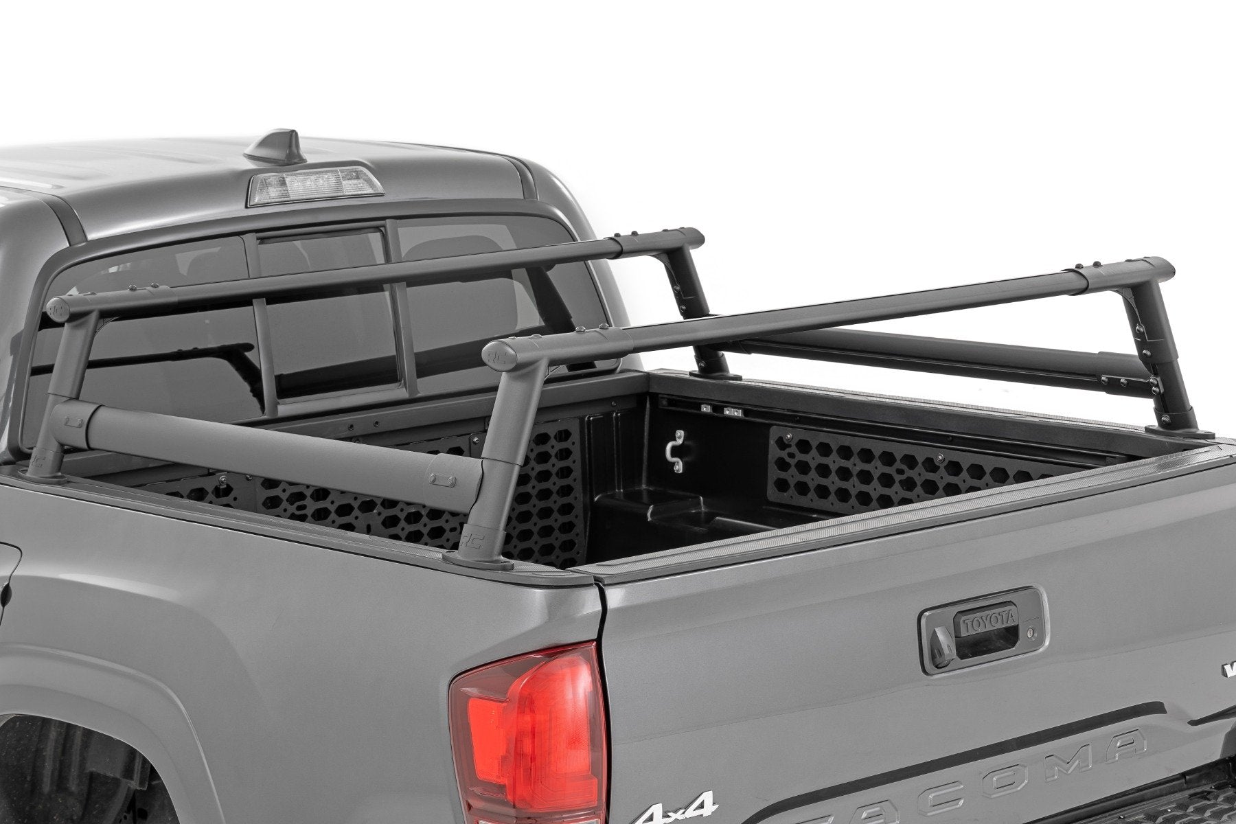 Rough Country Bed Rack Half Rack Aluminum Toyota Tacoma 2005-2023 73115