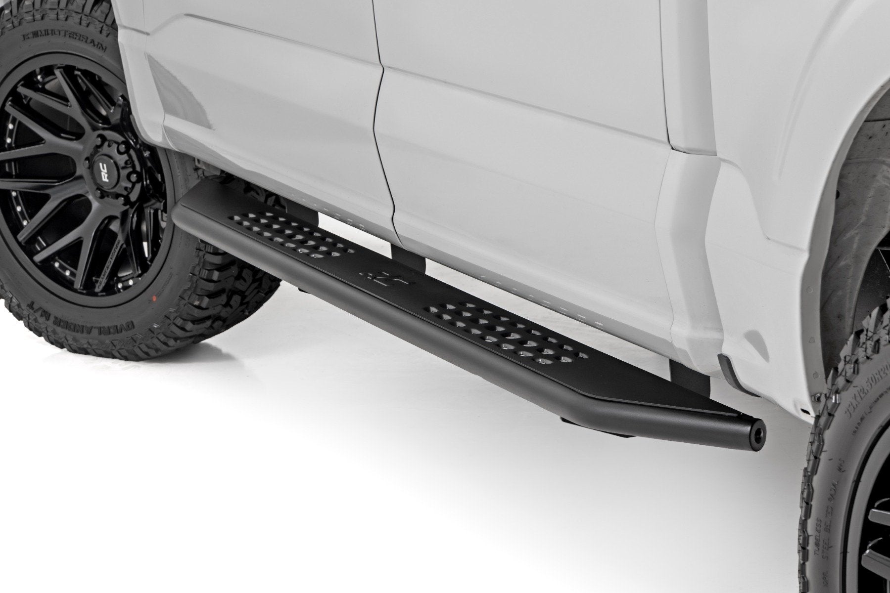 Rough Country OV2 Running Boards Side Steps Crew Cab Ford 150 15-24 14011