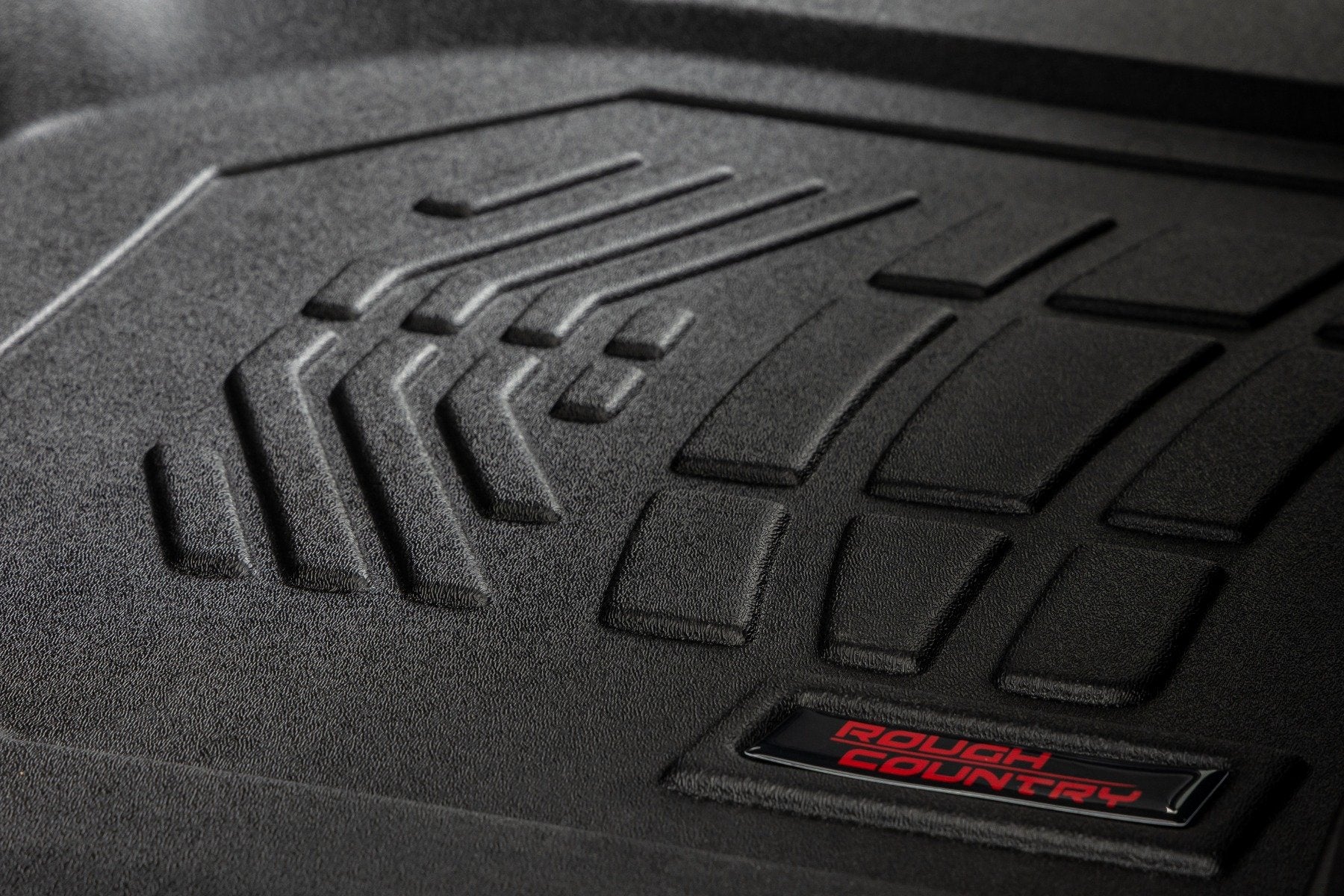 Rough Country SureFit Floor Mats Front Chevy/GMC 1500/2500HD/3500HD 19-25 SM2161