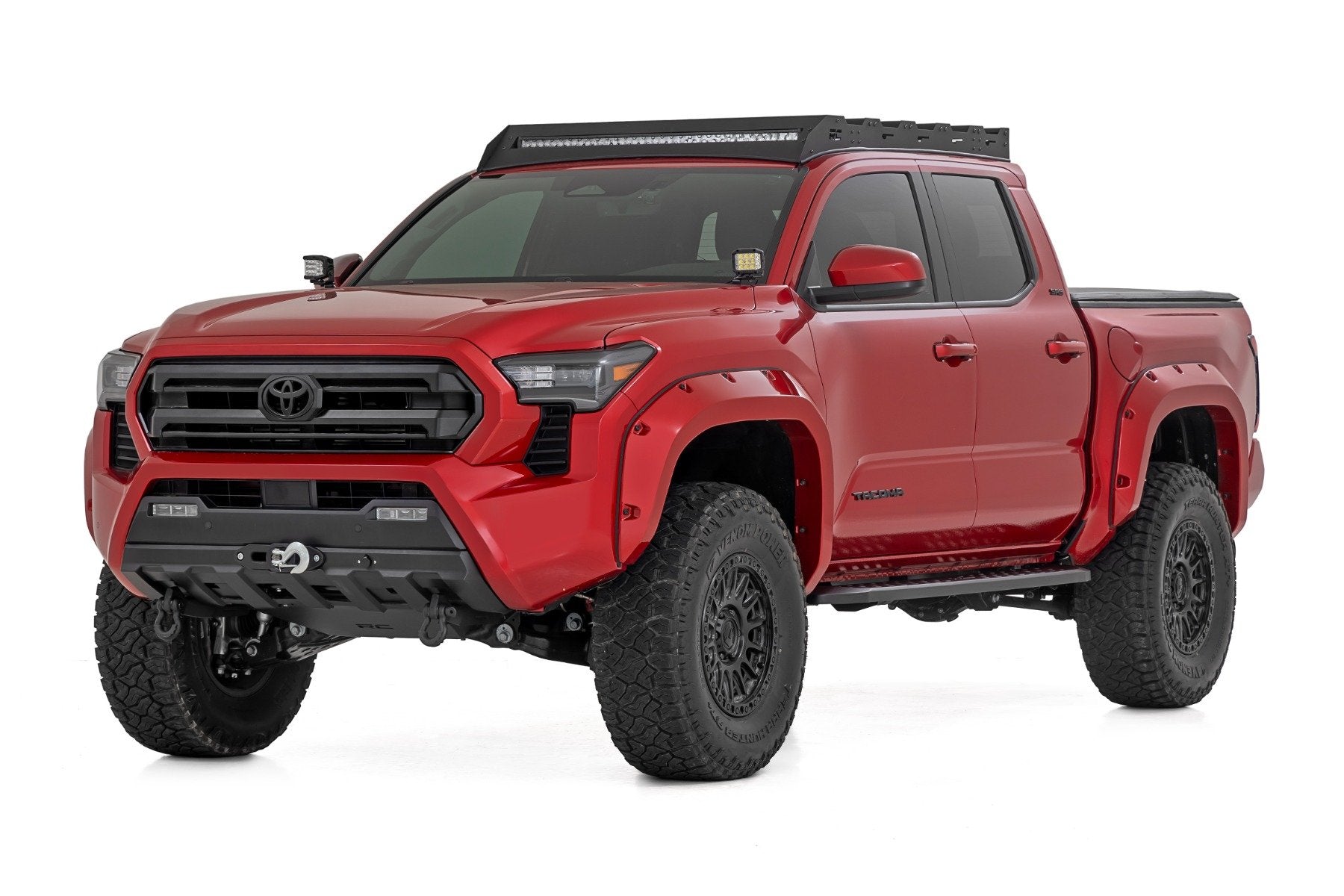 RPT2 Running Board Crew Cab Black Toyota Tacoma 2024 44011