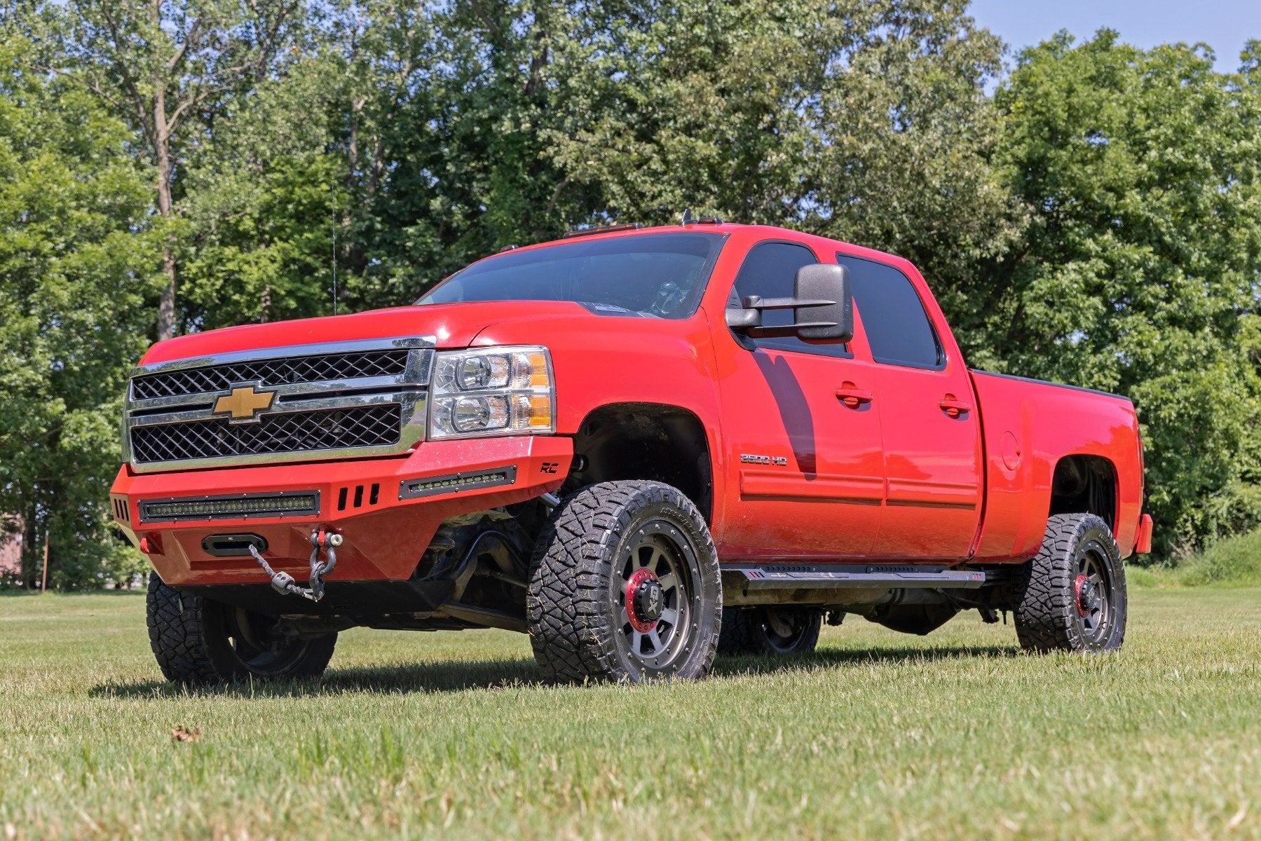 Rough Country 3.5" Knuckle Lift Kit M1 w/ Overloads Chevy/GMC 2500/3500HD 11-19 97640