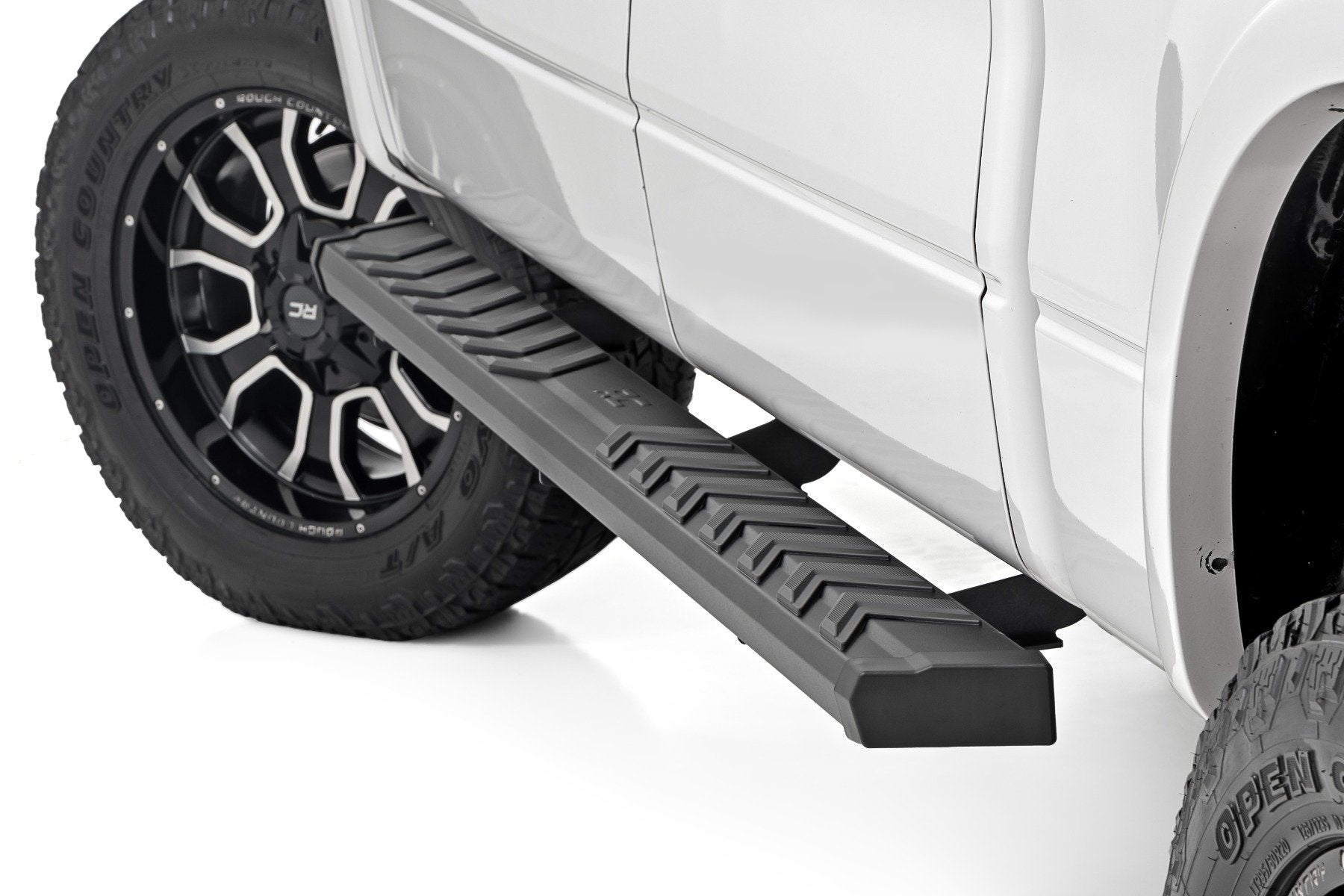 Rough Country BA2 Running Board Side Step Bars Ford F-150 09-14 41012