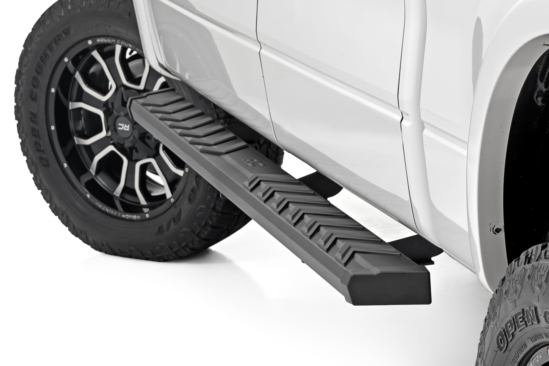 Rough Country BA2 Running Board | Side Step Bars | for Ford F-150 2009-2014 41012A